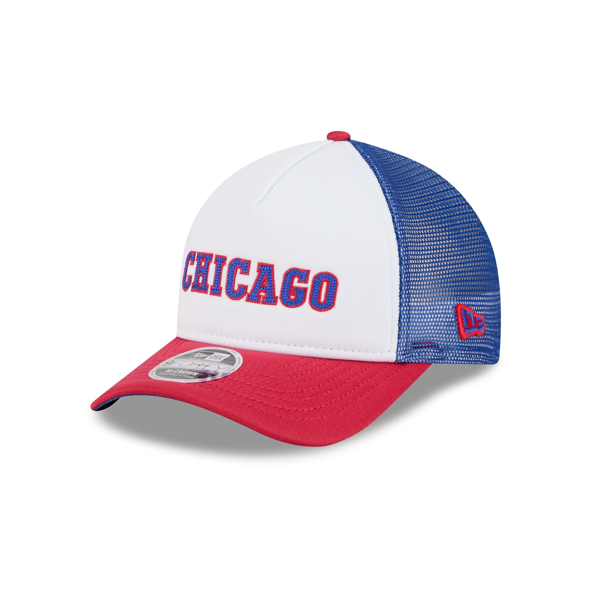 Chicago Cubs Summer Derby 9Forty M-Crown A-Frame Snapback Hat - Image 3