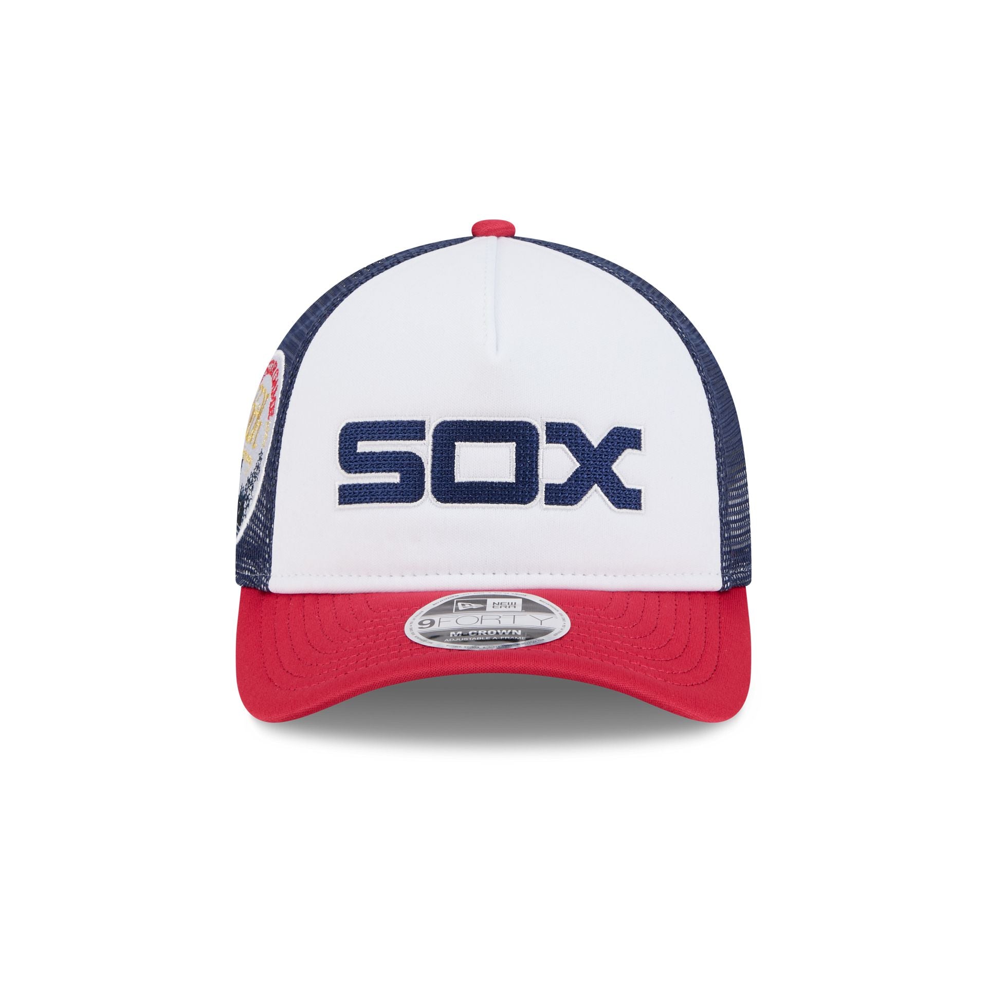 Alternative view of Chicago White Sox Summer Derby 9Forty M-Crown A-Frame Snapback Hat