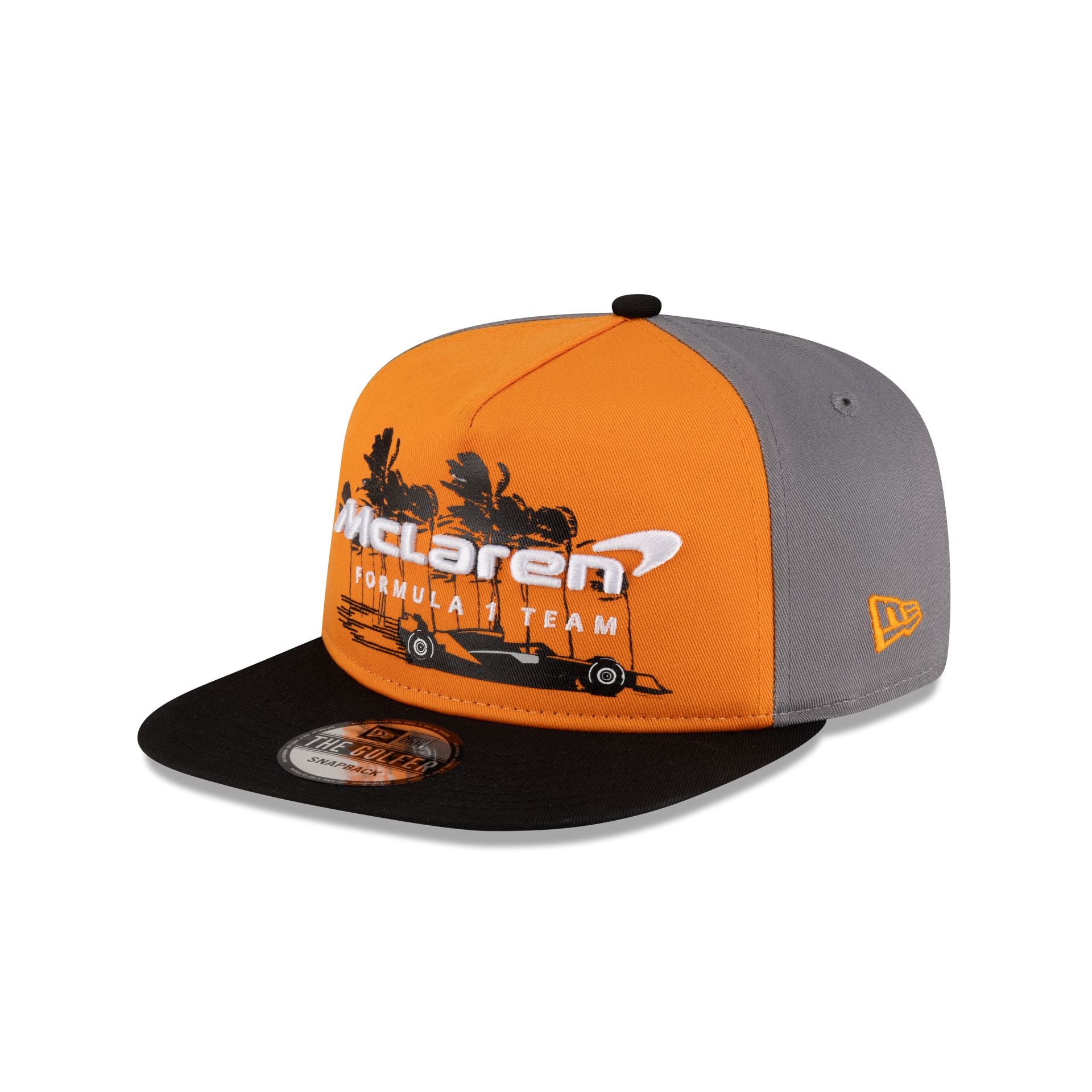 2025 Miami Race Mclaren Formula 1 Team Orange Golfer Hat