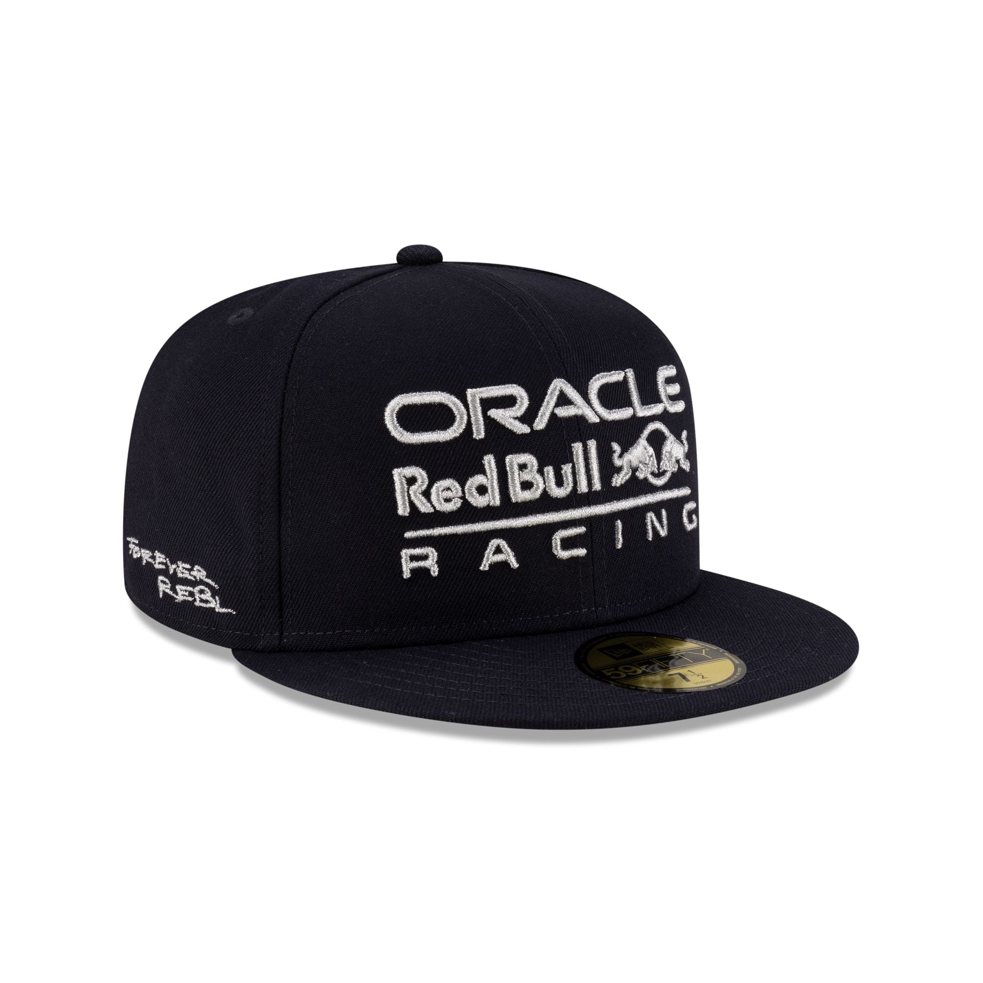 2025 Miami Race Oracle Red Bull Racing Metallic Navy 59Fifty Fitted Hat