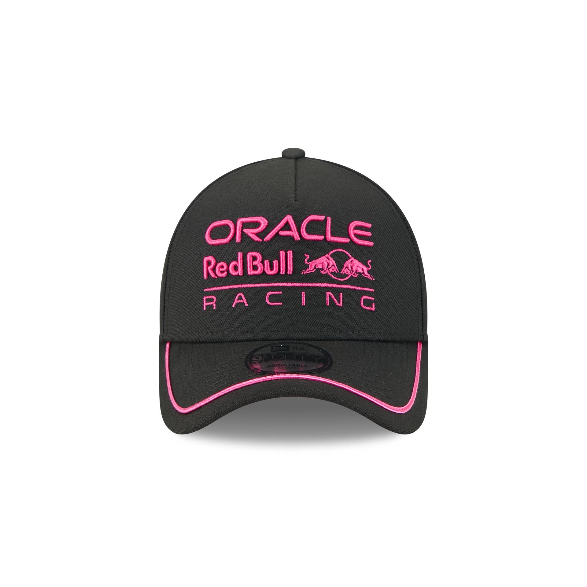 Alternative view of 2025 Miami Race Oracle Red Bull Racing Black 9Forty A-Frame Snapback Hat