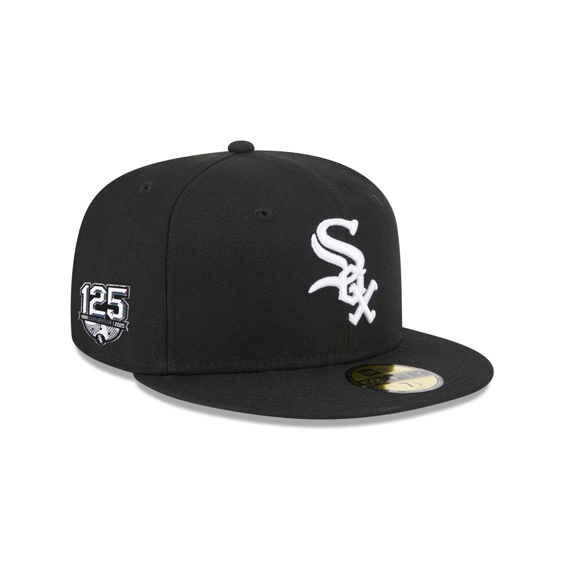 Chicago White Sox 125Th Anniversary 59Fifty Fitted Hat