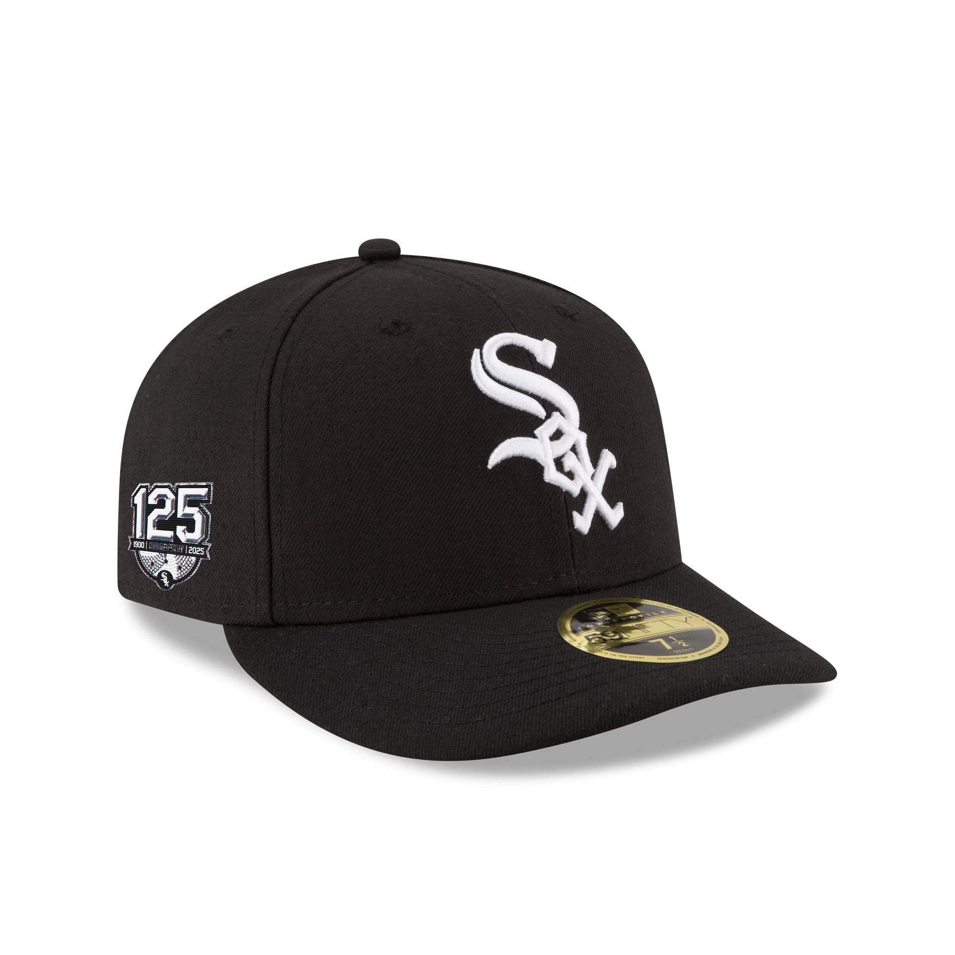 Chicago White Sox 125Th Anniversary Low Profile 59Fifty Fitted Hat