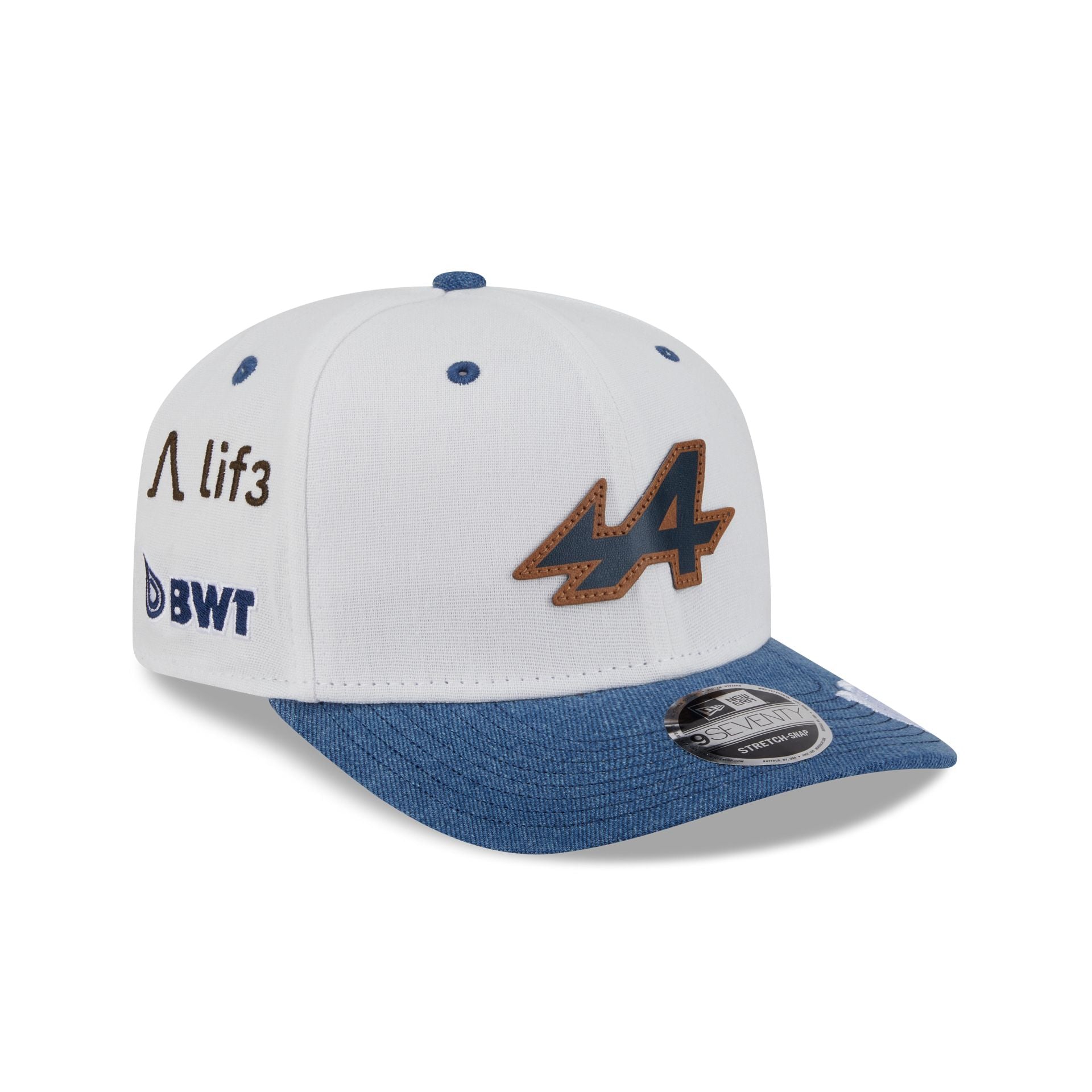 Bwt Alpine F1 Team 2025 Austin Race Special Pierre Gasly 9Seventy Stretch-Snap Hat - Image 3