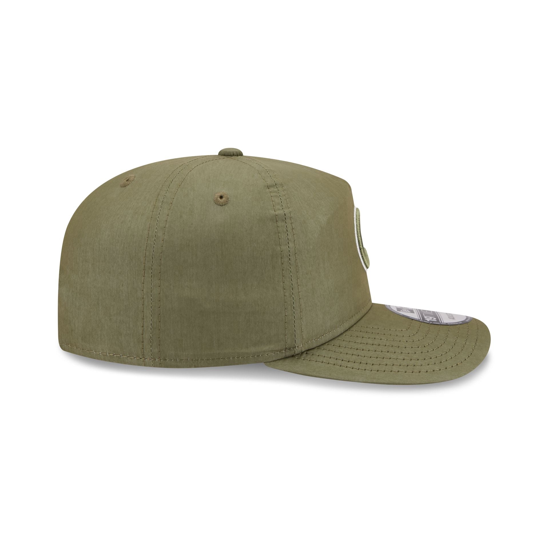 Chicago Cubs Olive Green Nylon 19Twenty Adjustable Hat - Image 5