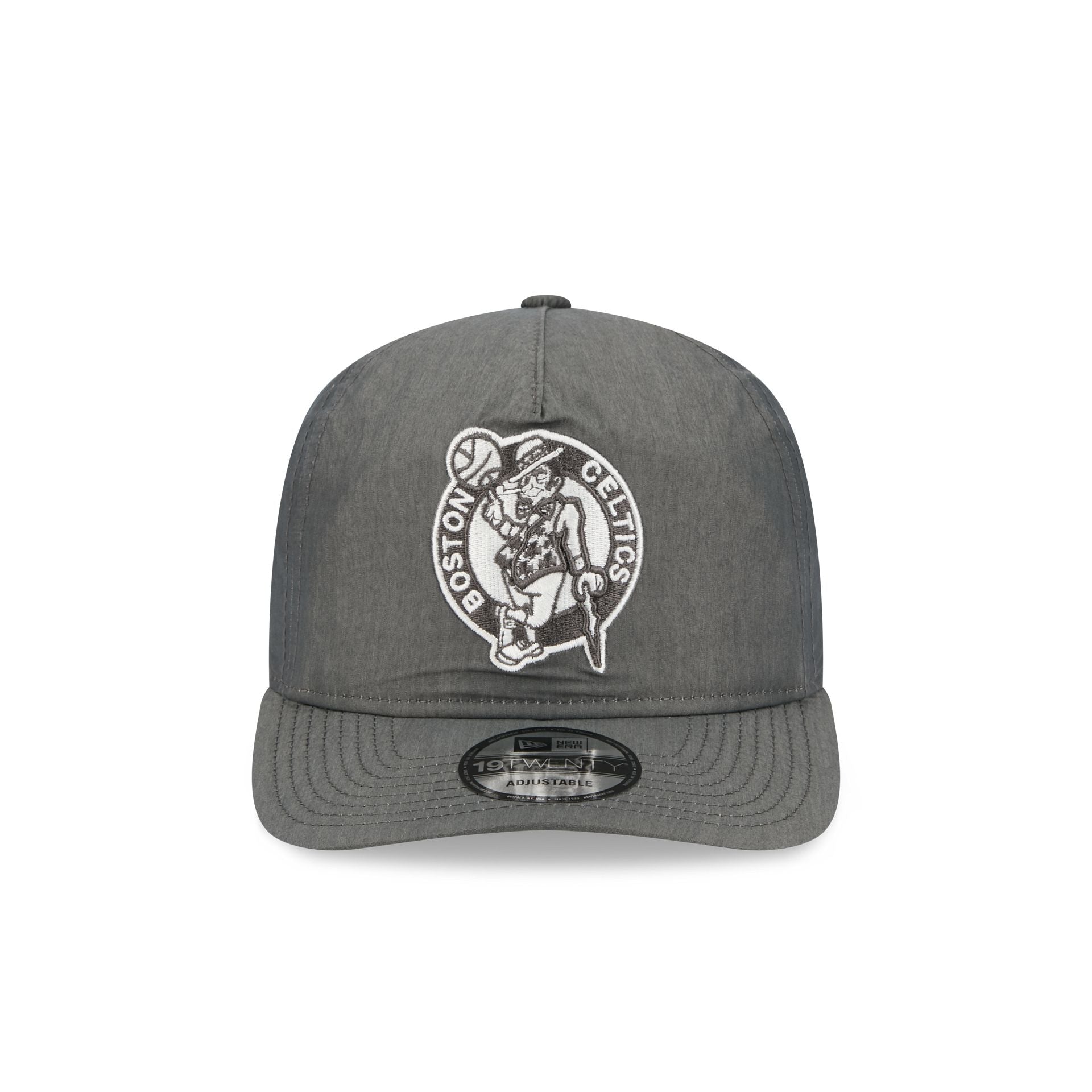 Alternative view of Boston Celtics Heather Gray Nylon 19Twenty Adjustable Hat