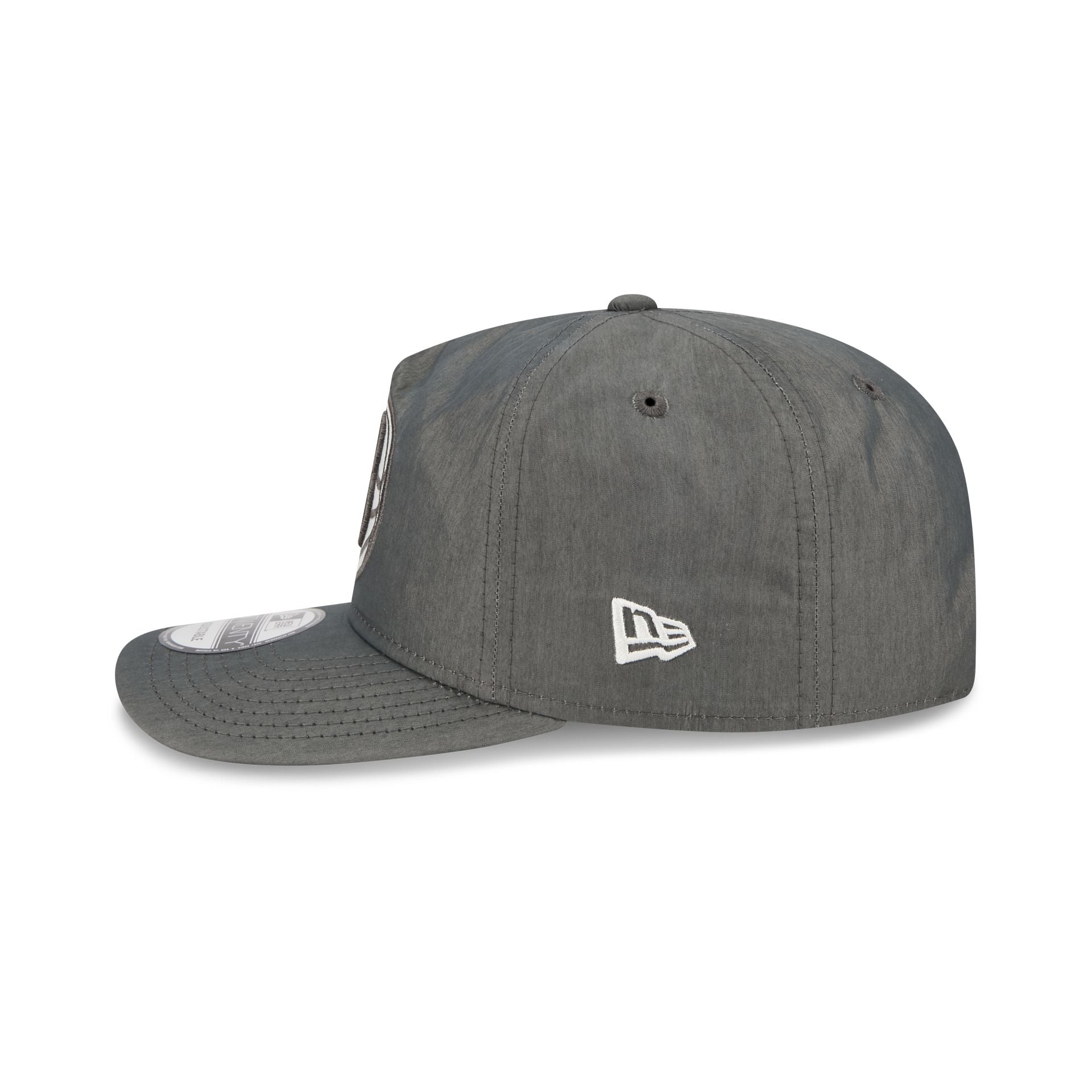 Brooklyn Nets Heather Gray Nylon 19Twenty Adjustable Hat - Image 4