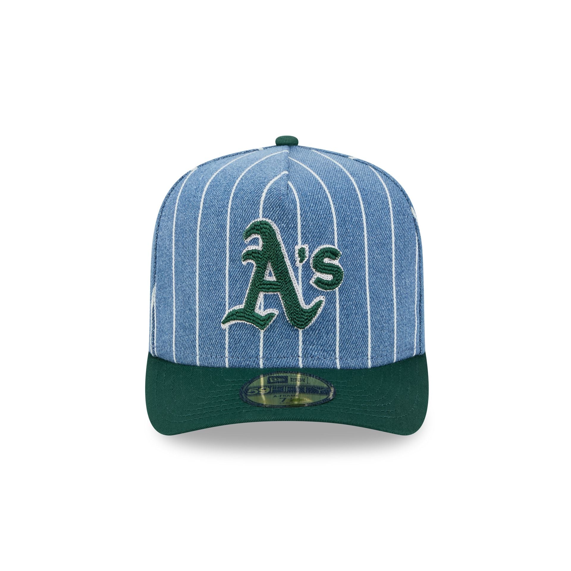 Alternative view of Athletics Parallel 59Fifty A-Frame Fitted Hat
