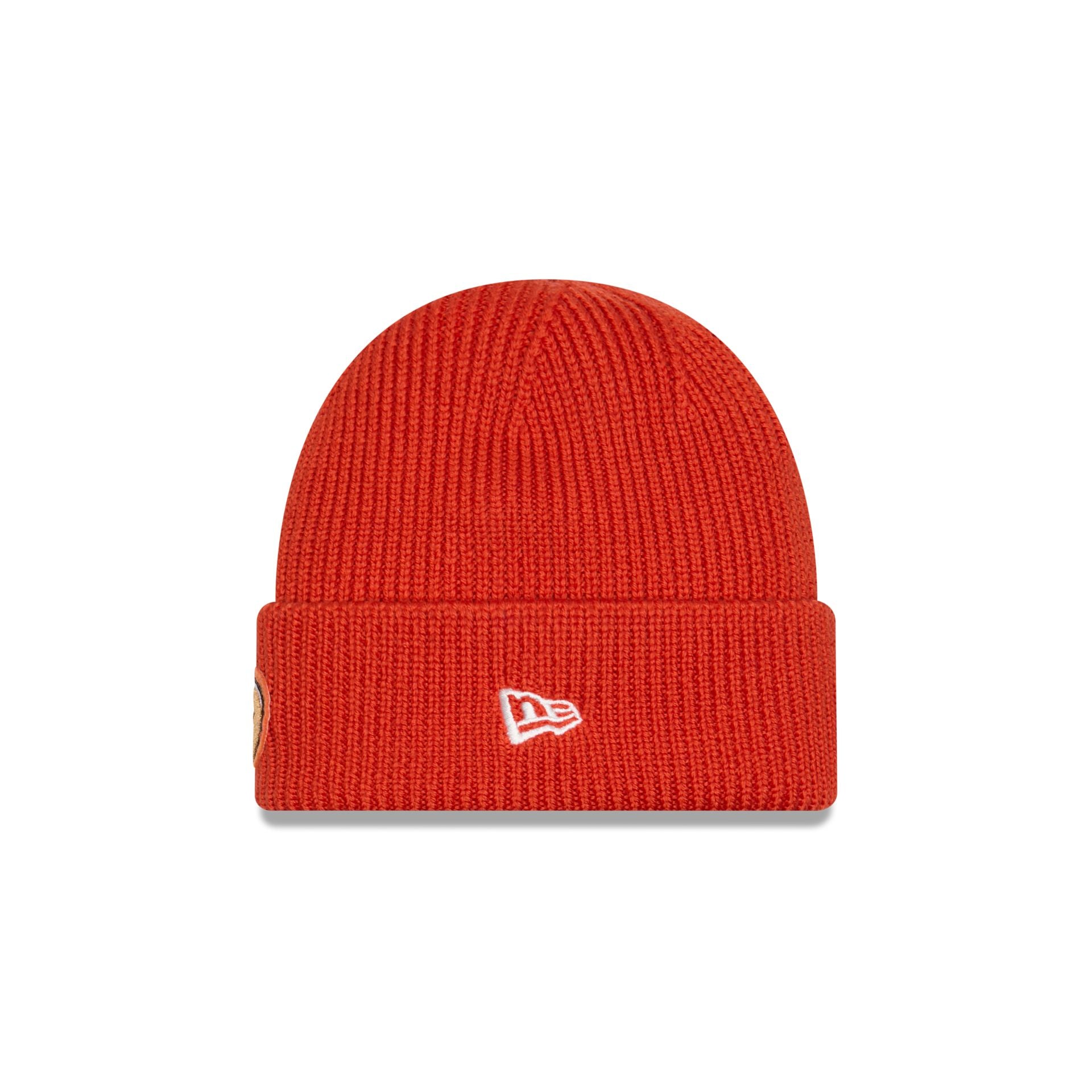 Alternative view of Anaheim Ducks Short Skull Cuff Knit Beanie Hat