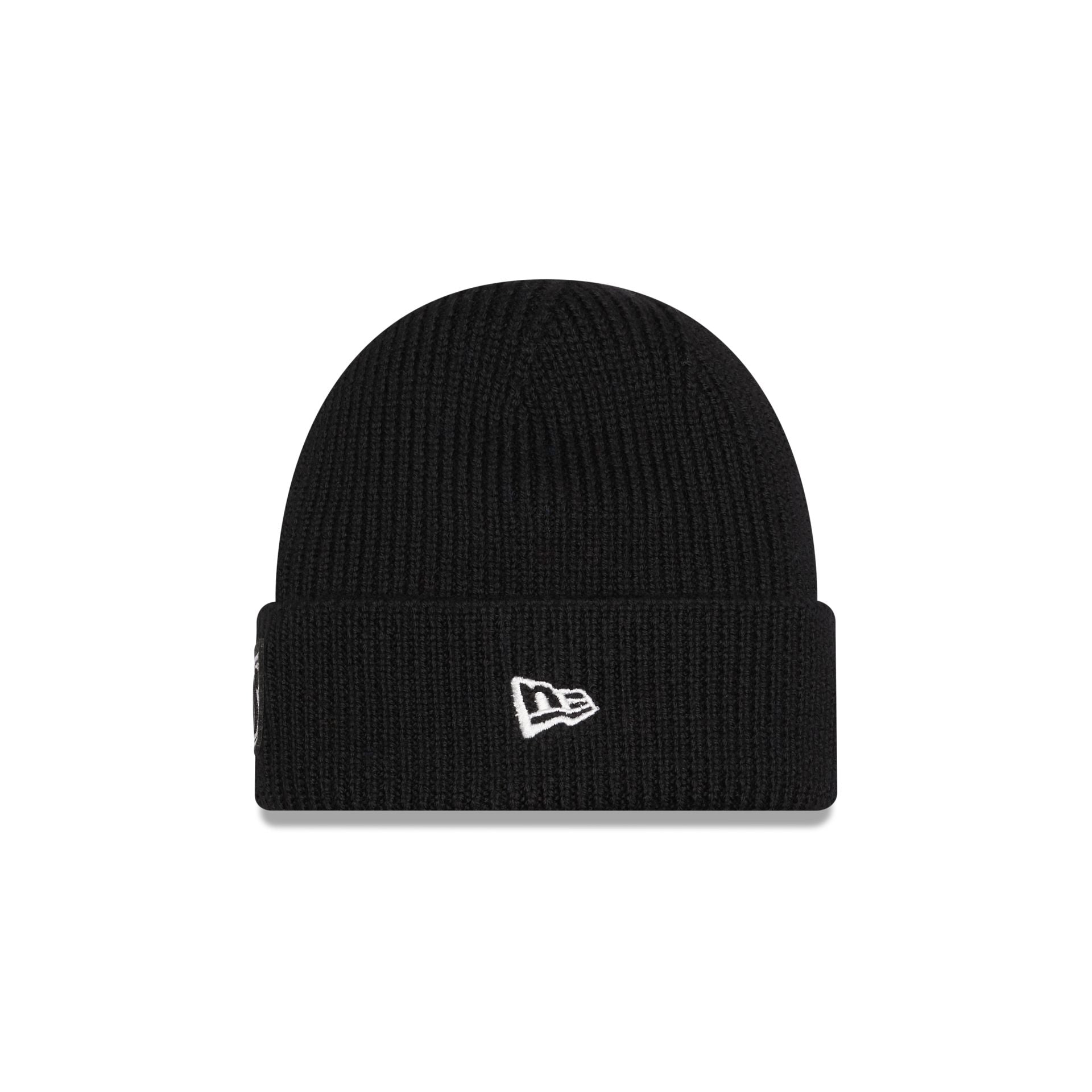 Alternative view of Boston Bruins Short Skull Cuff Knit Beanie Hat