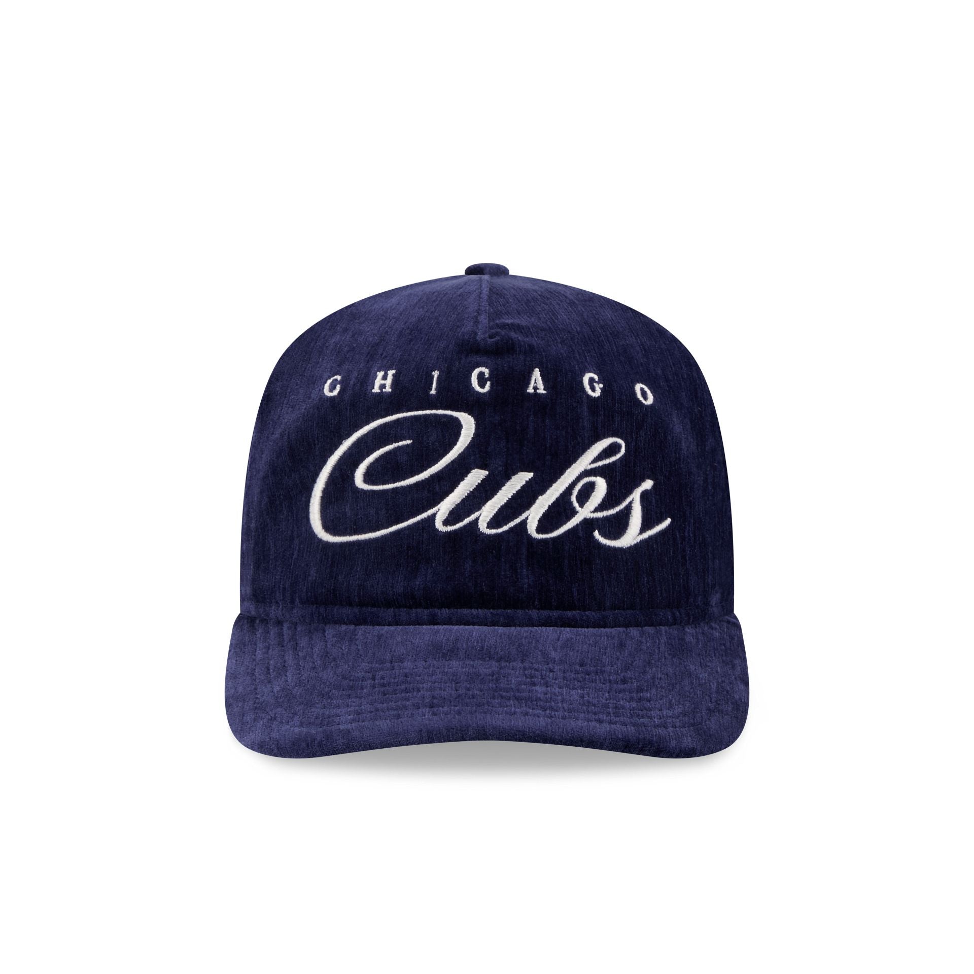 Alternative view of Chicago Cubs Velvet Team Script 19Twenty Adjustable Hat