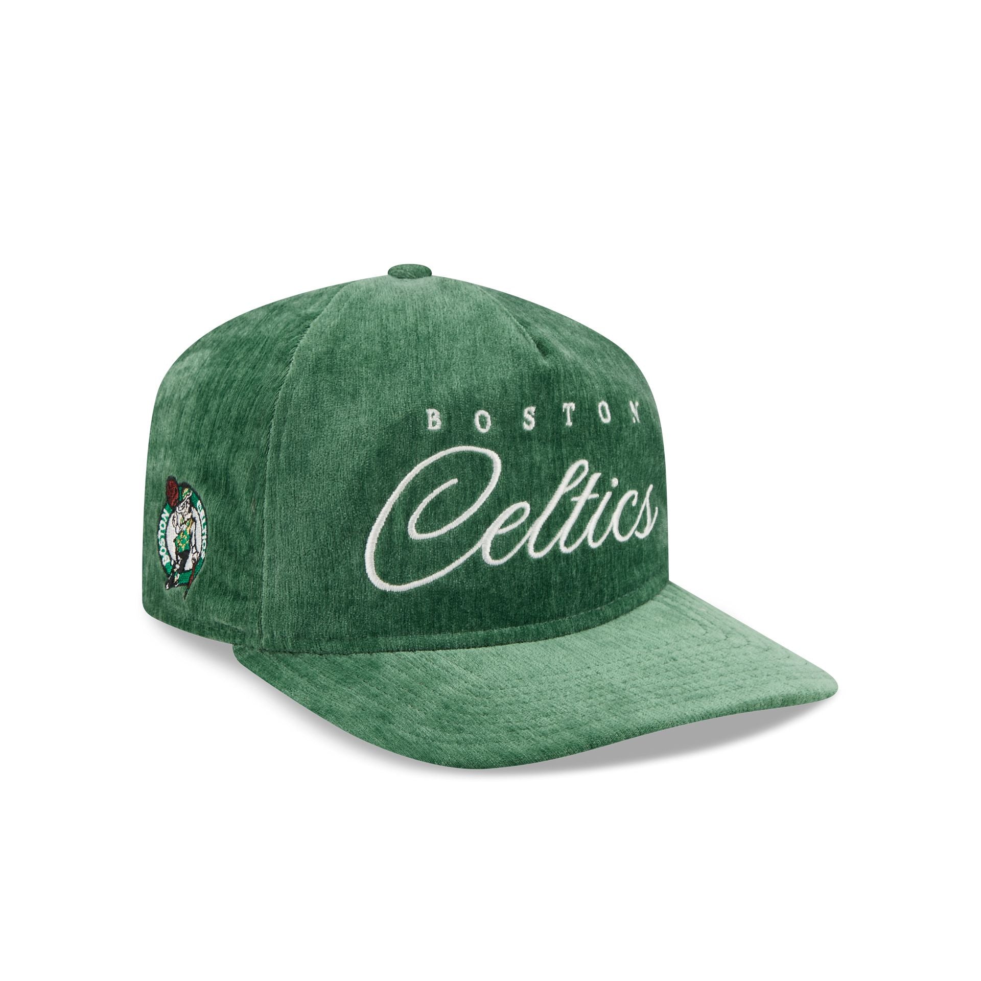 Boston Celtics Velvet Team Script 19Twenty Adjustable Hat