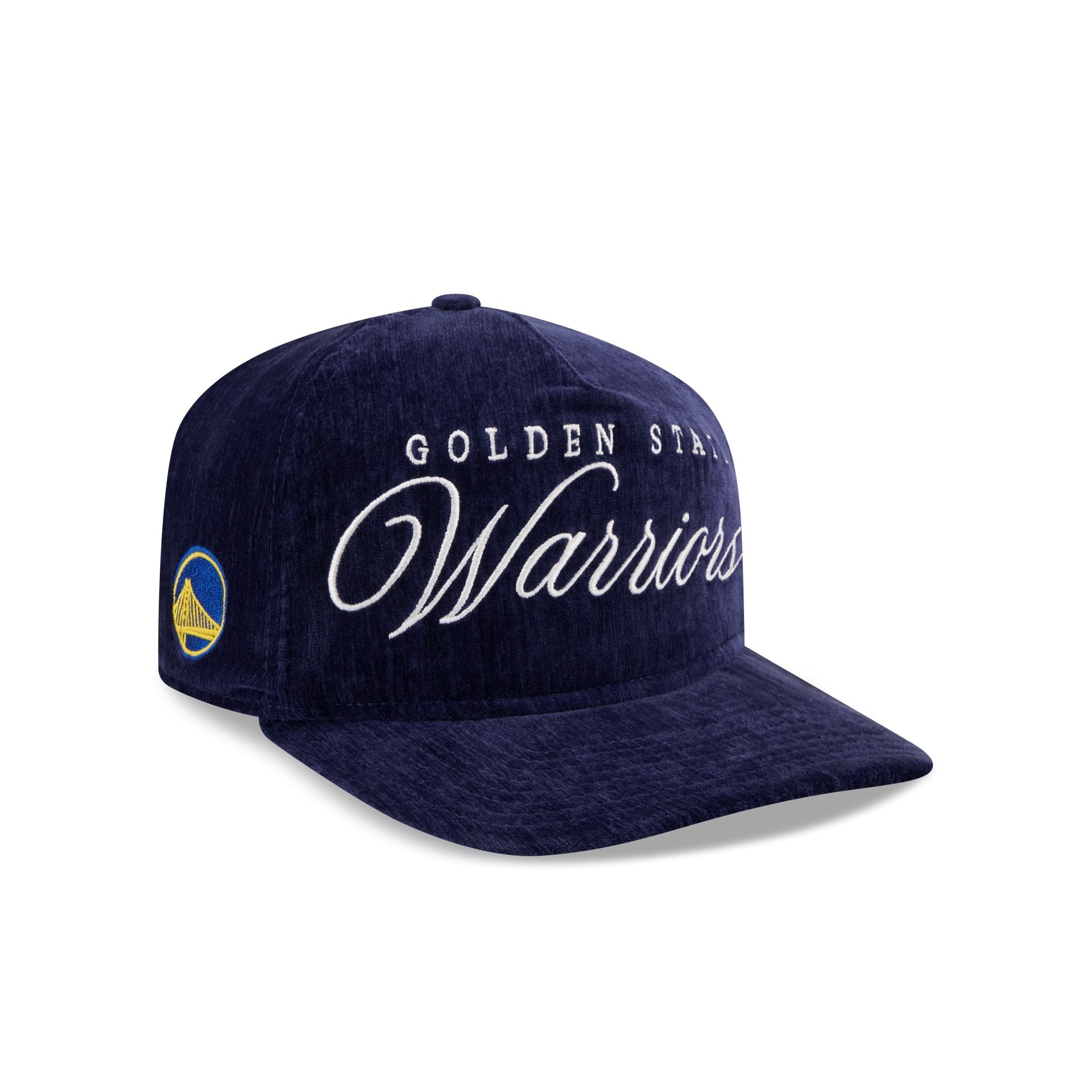 Golden State Warriors Velvet Team Script 19Twenty Adjustable Hat