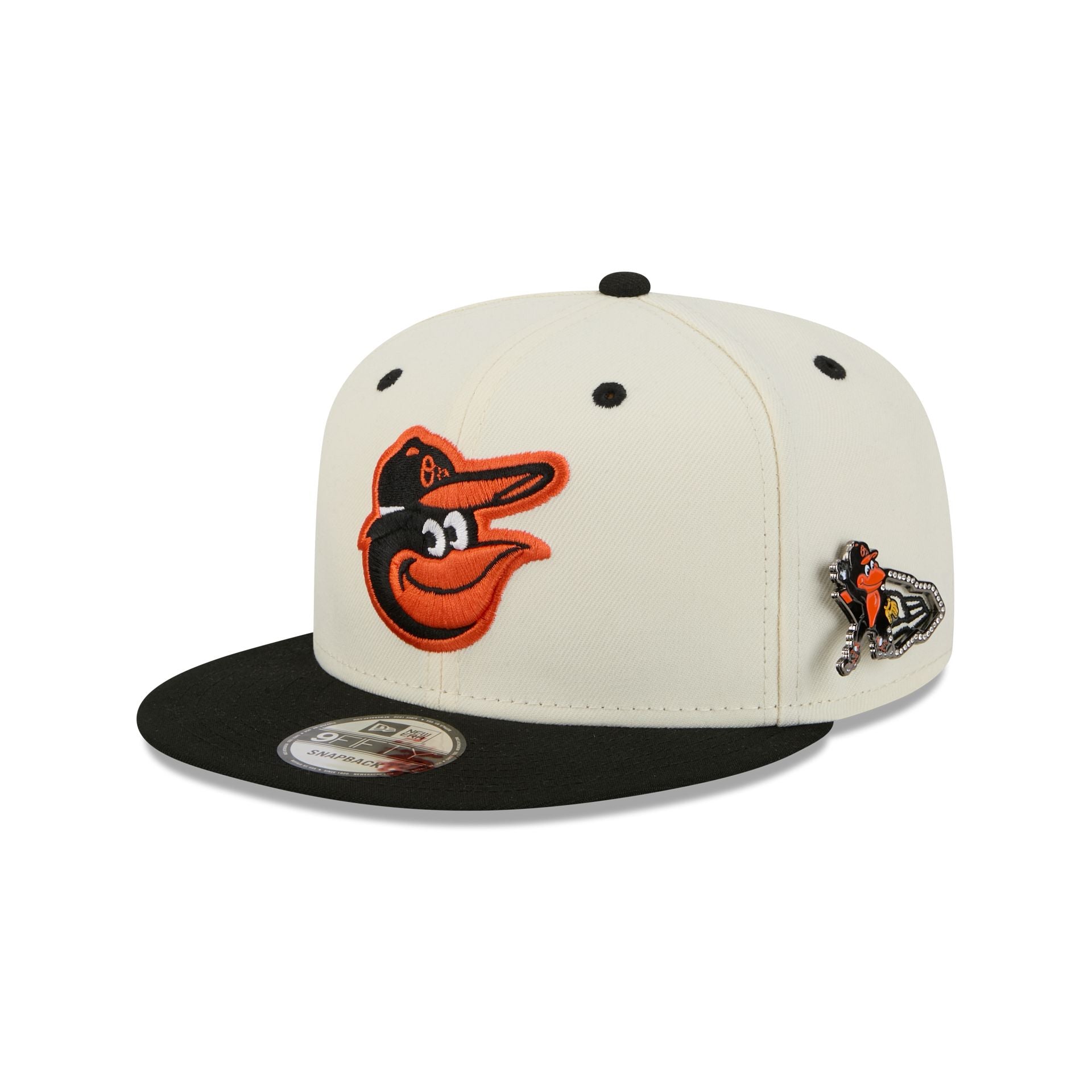 Baltimore Orioles Mascot Pin 9Fifty Snapback Hat