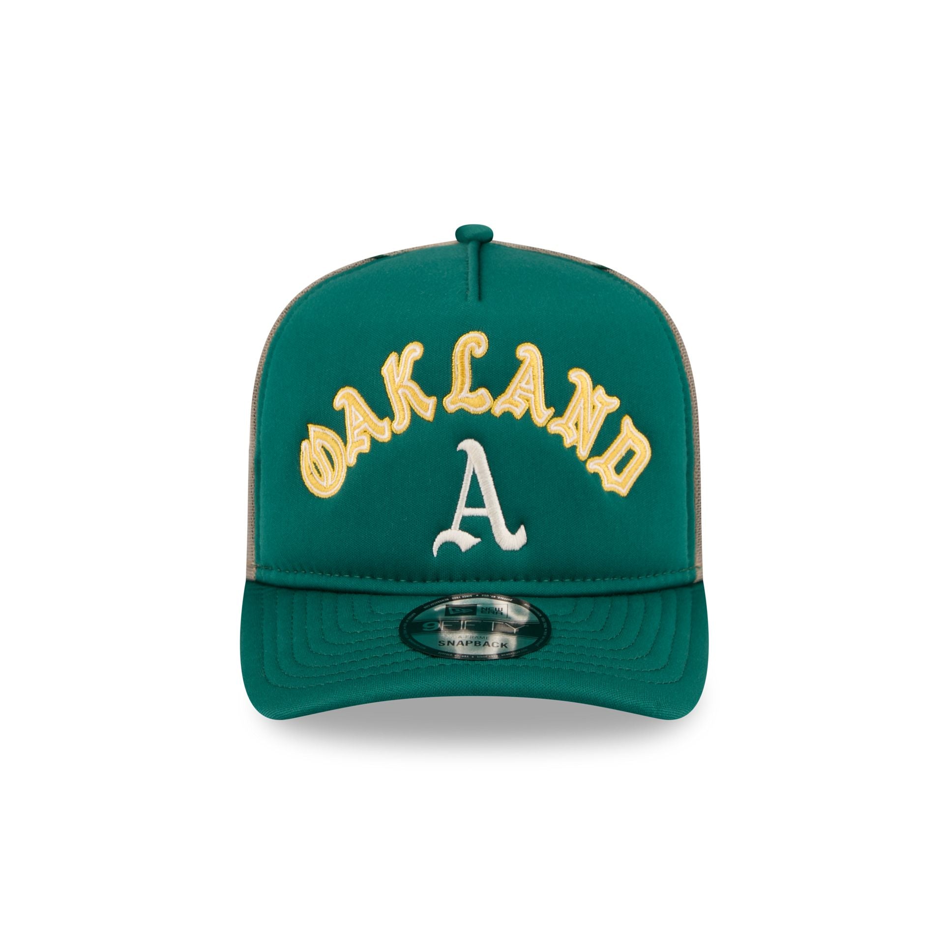 Alternative view of Athletics Arched 9Fifty A-Frame Trucker Hat