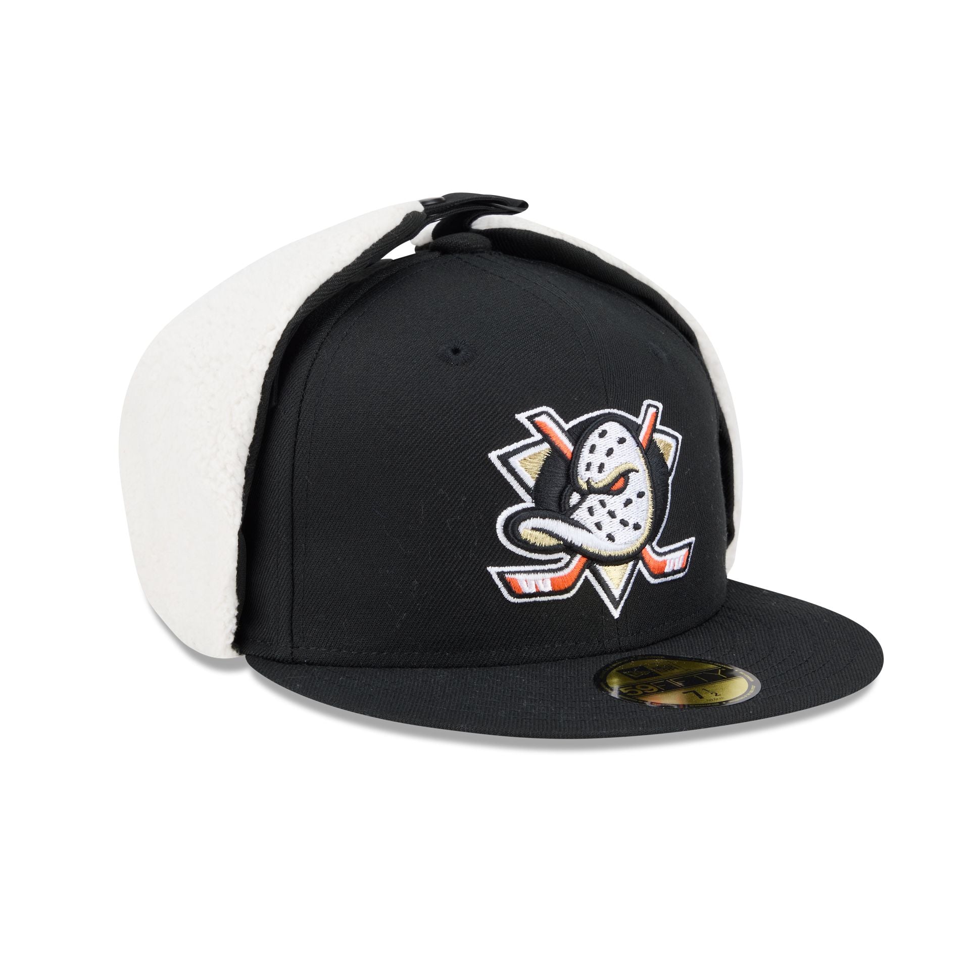 Anaheim Ducks Classic Dog Ear 59Fifty Fitted Hat - Image 3