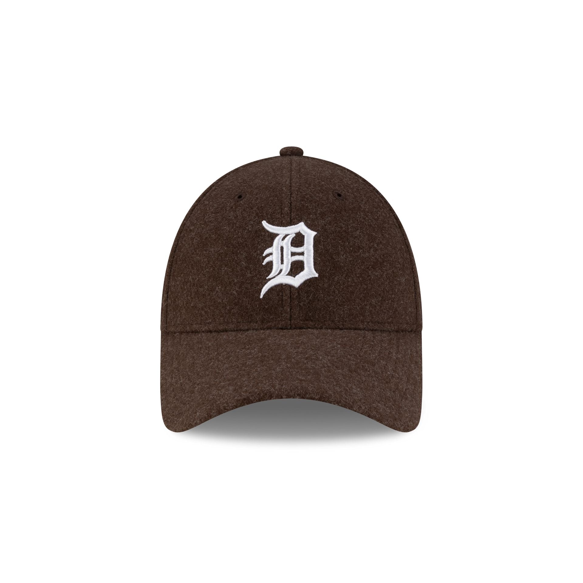 Alternative view of Detroit Tigers Melton Wool Brown 9Forty Snapback Hat
