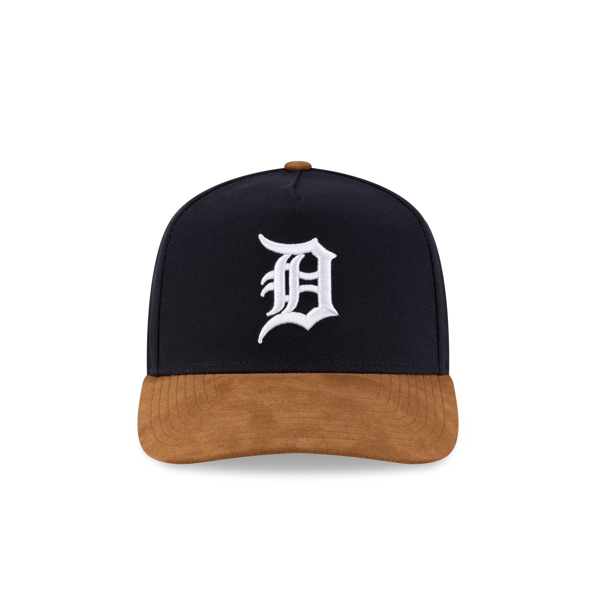 Alternative view of Detroit Tigers Brown Suede Visor 9Forty A-Frame Snapback Hat