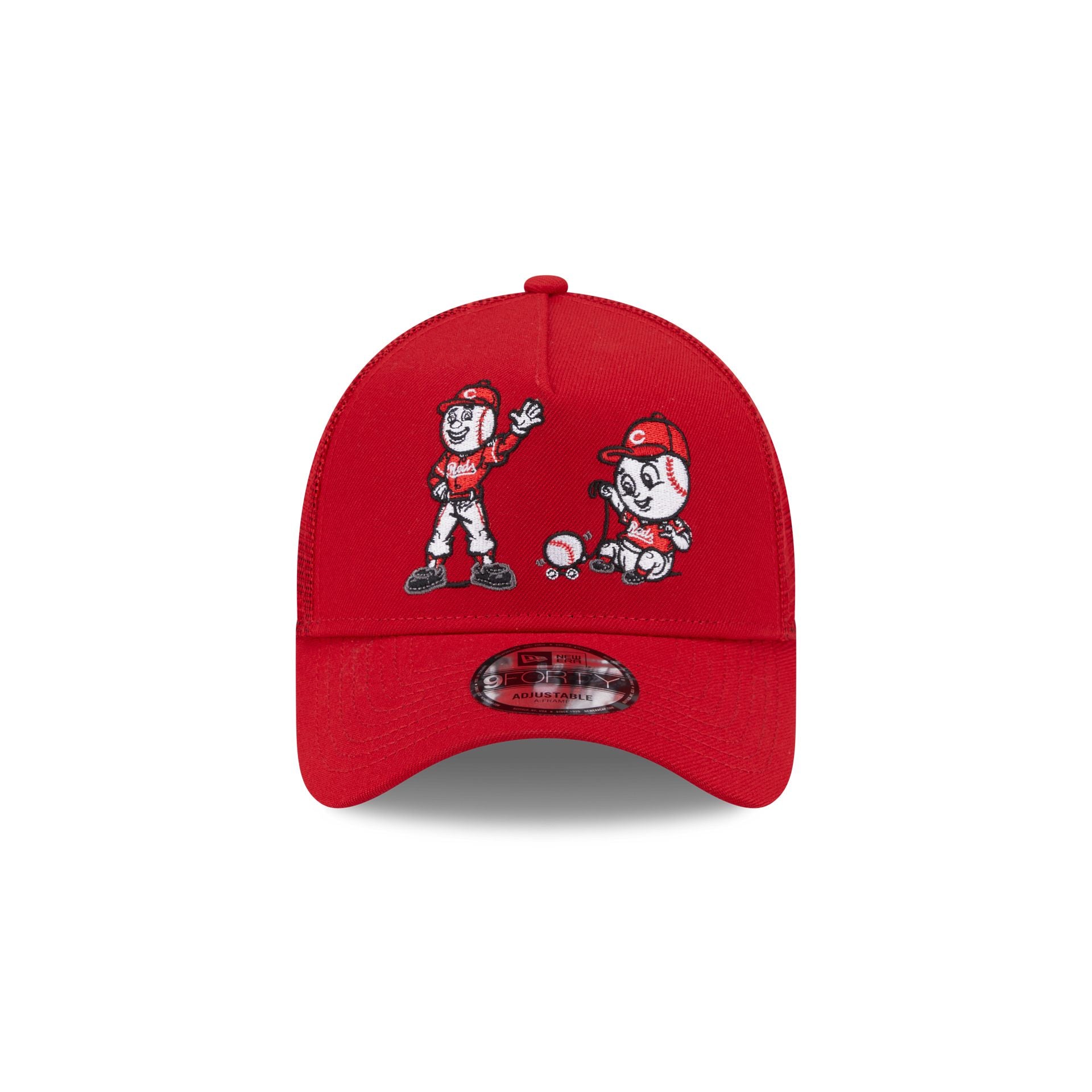 Alternative view of Cincinnati Reds Generation Mascots 9Forty A-Frame Trucker Hat