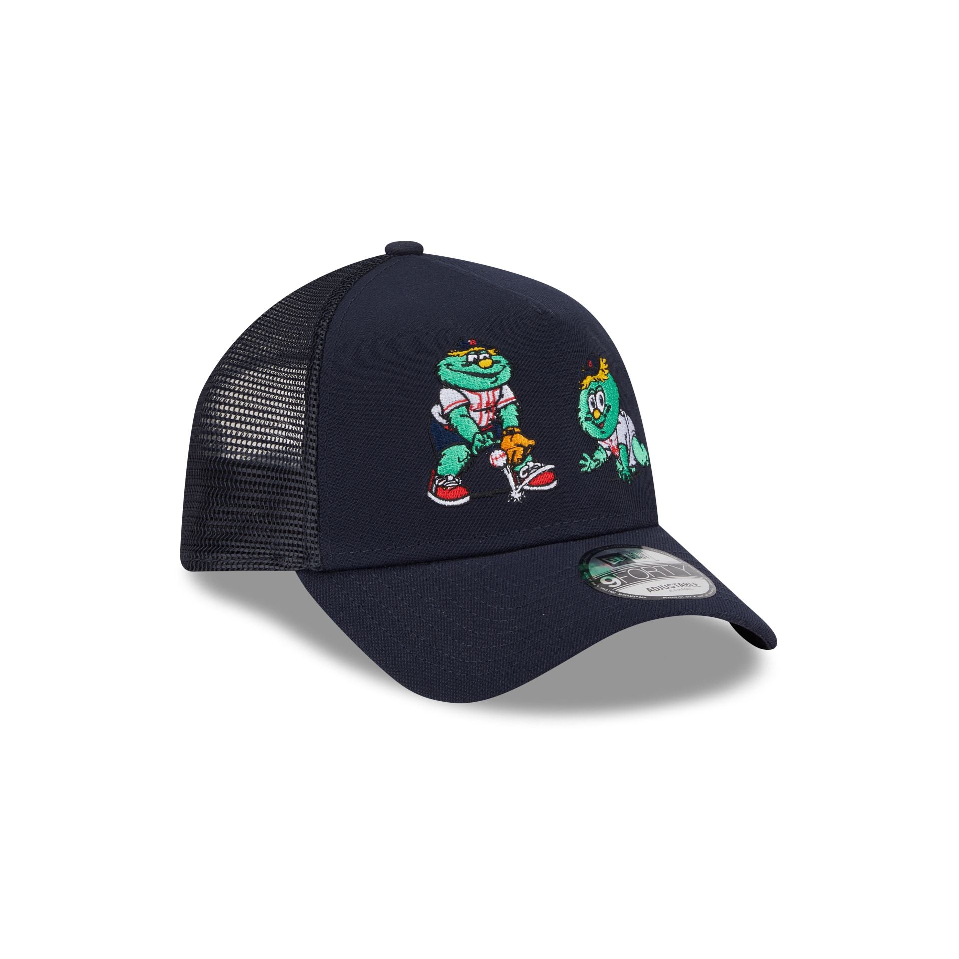 Boston Red Sox Generation Mascots 9Forty A-Frame Trucker Hat - Image 3