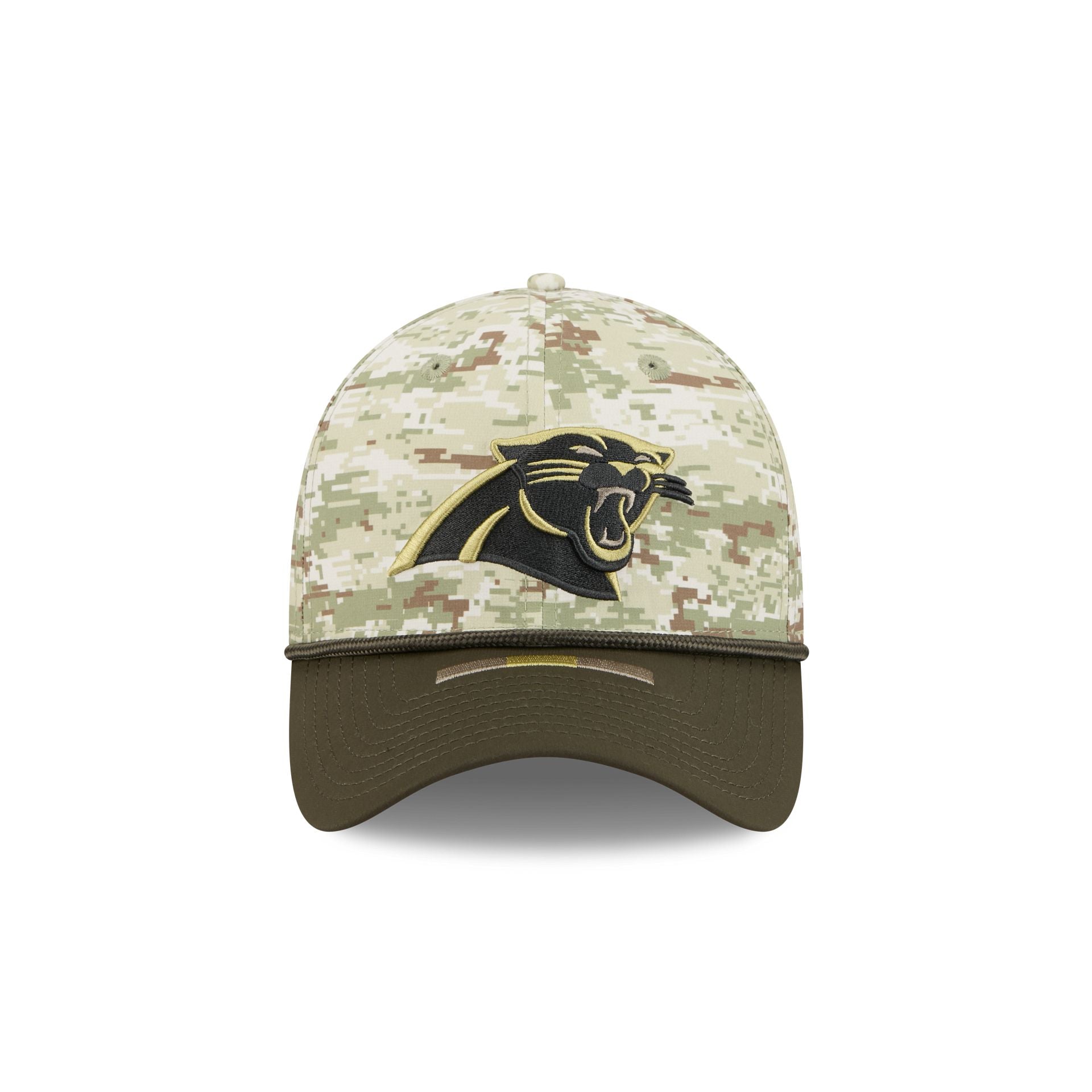 Alternative view of Carolina Panthers 2025 Salute To Service Digi Camo 39Thirty Stretch Fit Hat