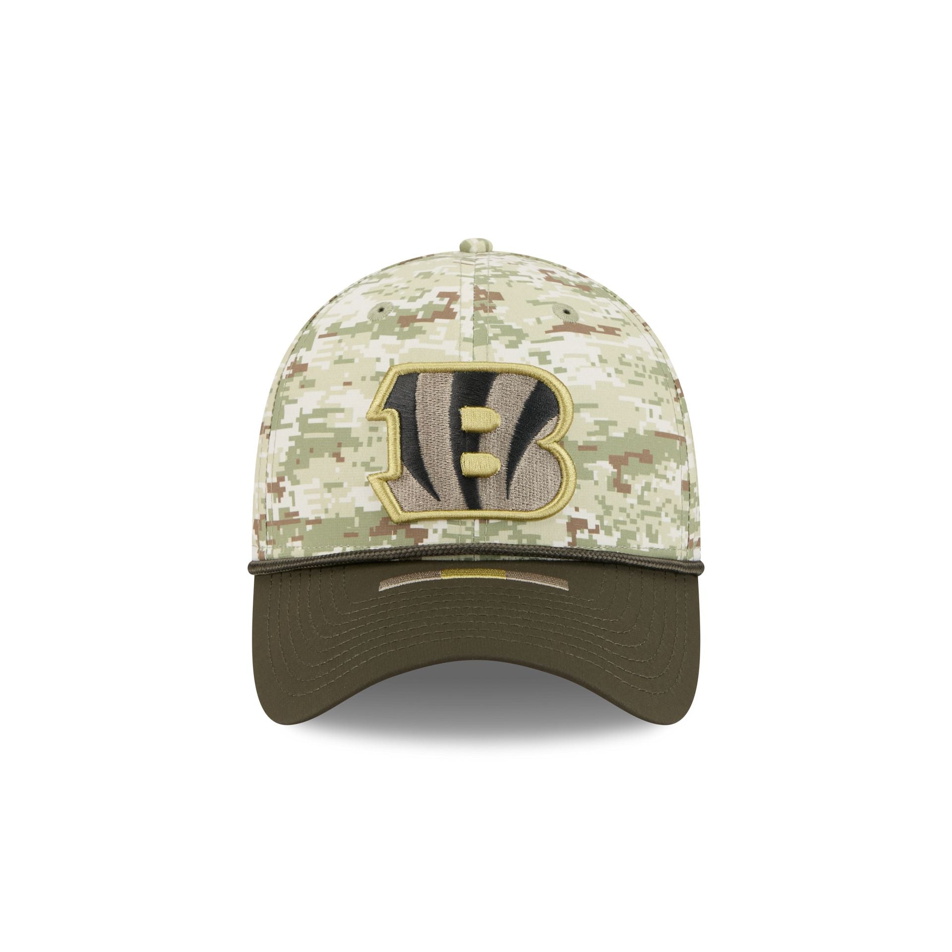 Alternative view of Cincinnati Bengals 2025 Salute To Service Digi Camo 39Thirty Stretch Fit Hat