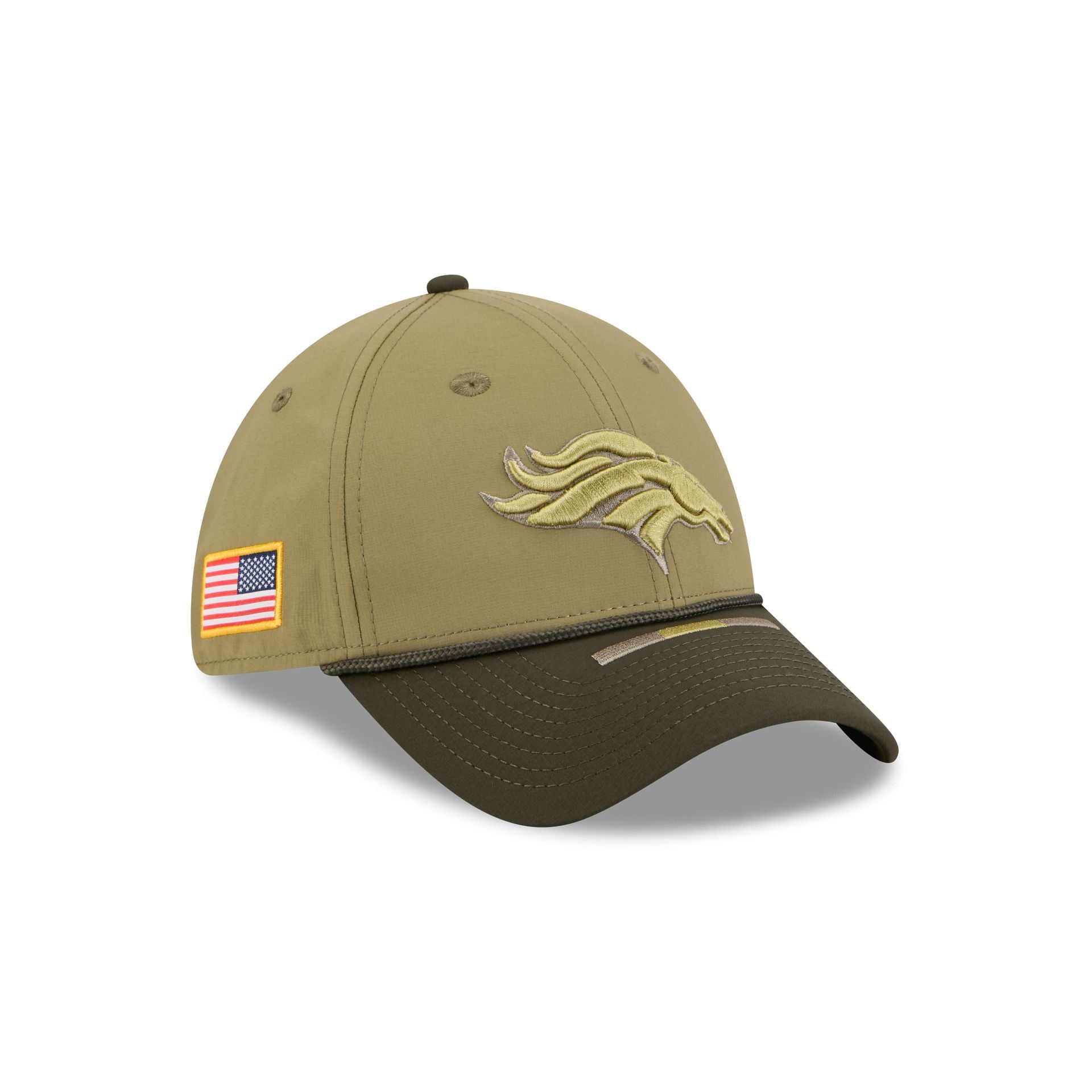 Denver Broncos 2025 Salute To Service 39Thirty Stretch Fit Hat