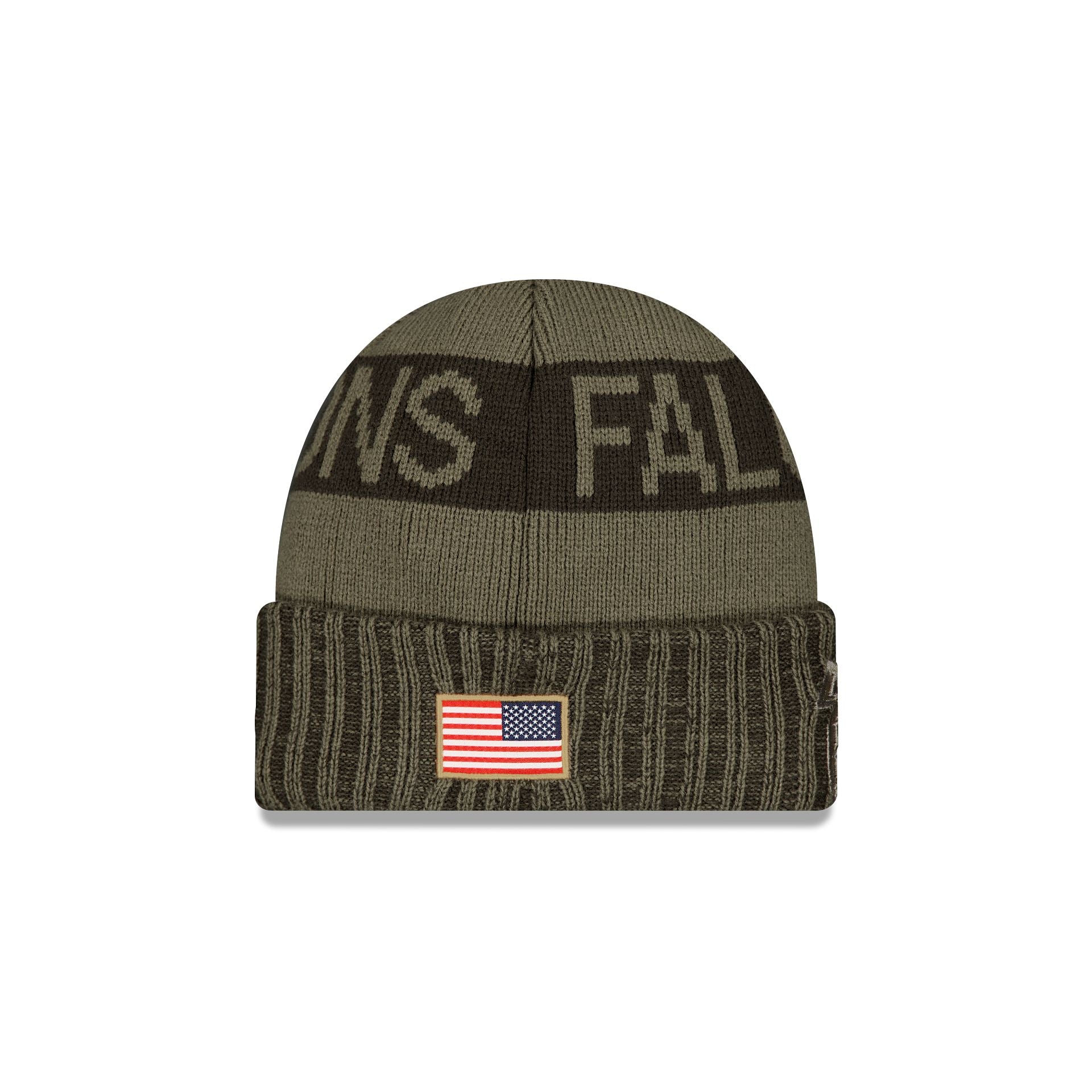 Alternative view of Atlanta Falcons 2025 Salute To Service Cuff Knit Hat