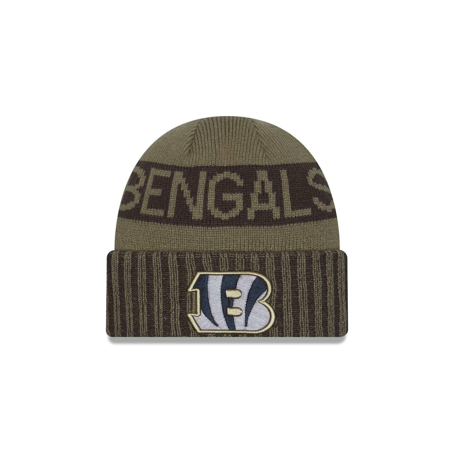 Cincinnati Bengals 2025 Salute To Service Cuff Knit Hat