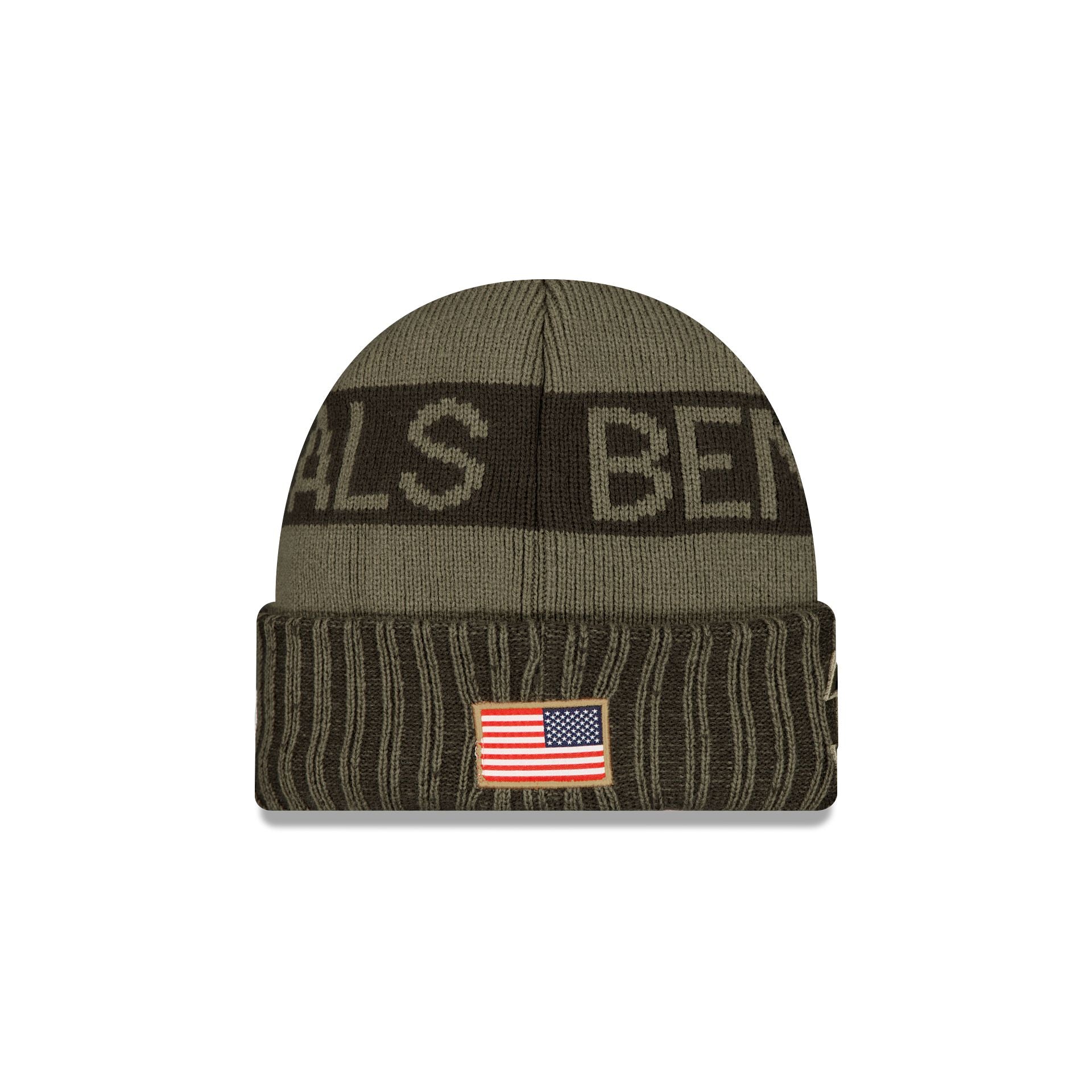 Alternative view of Cincinnati Bengals 2025 Salute To Service Cuff Knit Hat
