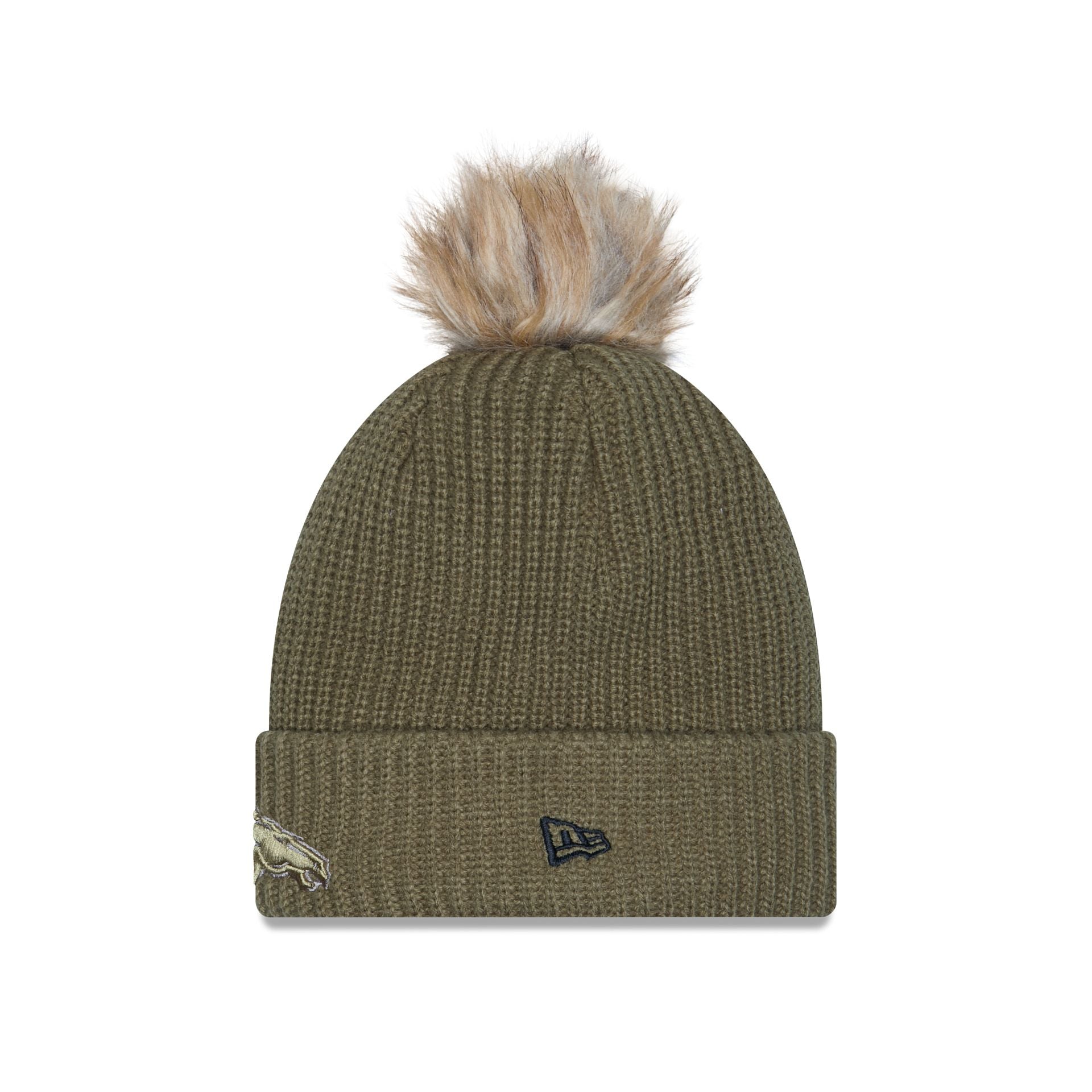 Alternative view of Denver Broncos 2025 Salute To Service Women's Pom Knit Hat