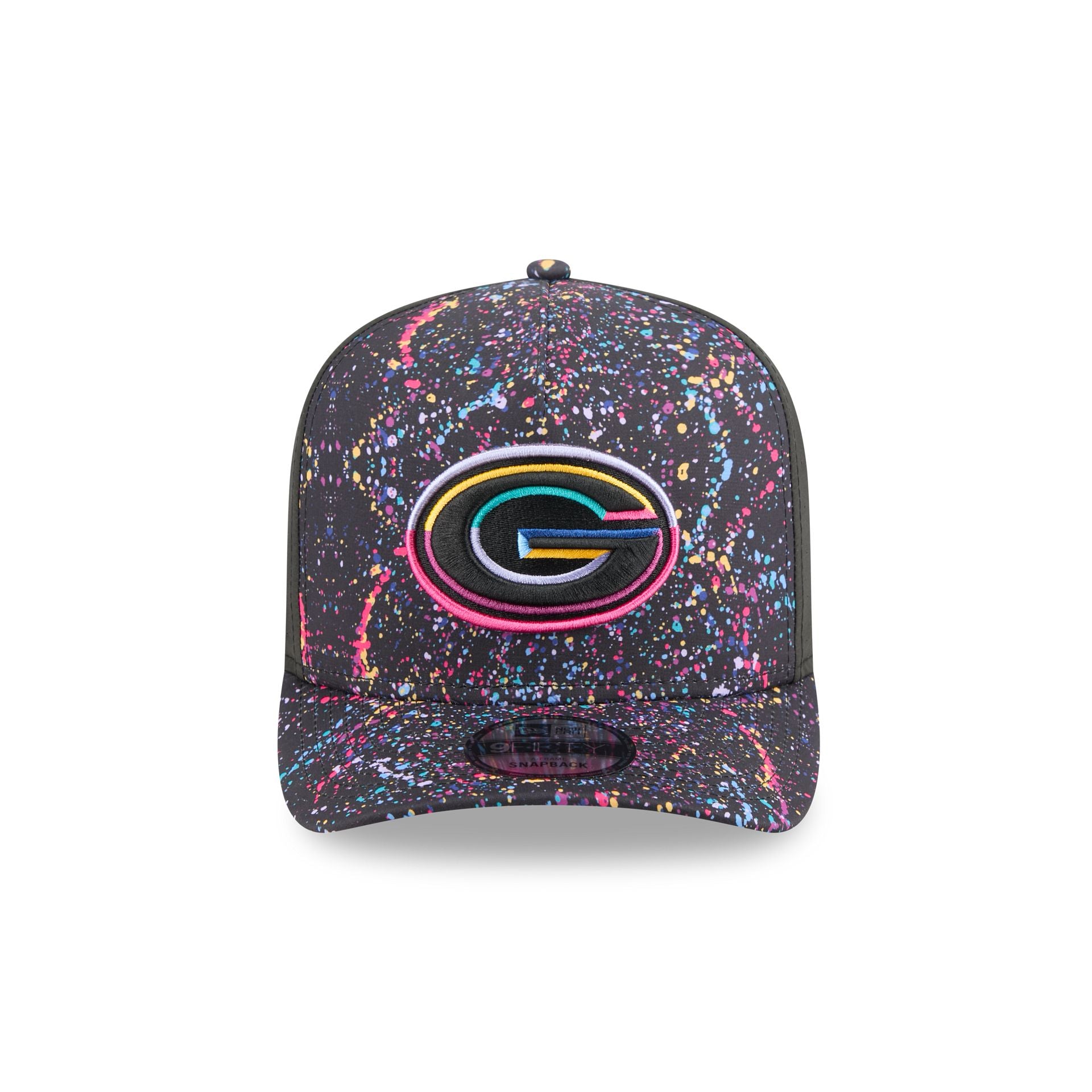 Alternative view of Green Bay Packers 2025 Crucial Catch 9Fifty A-Frame Snapback Hat
