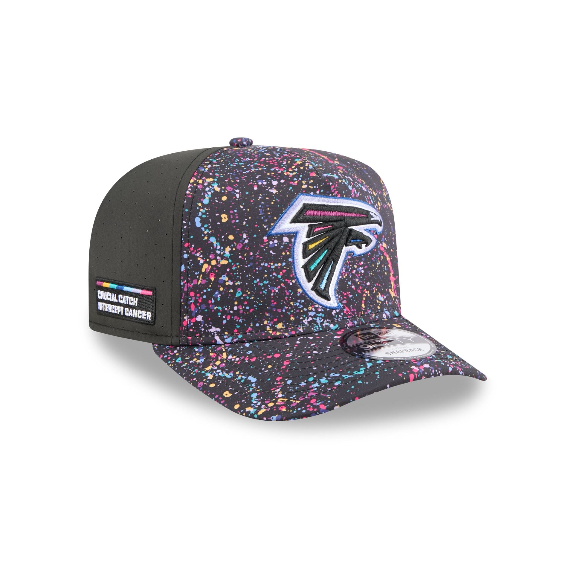 Atlanta Falcons 2025 Crucial Catch 9Fifty A-Frame Snapback Hat