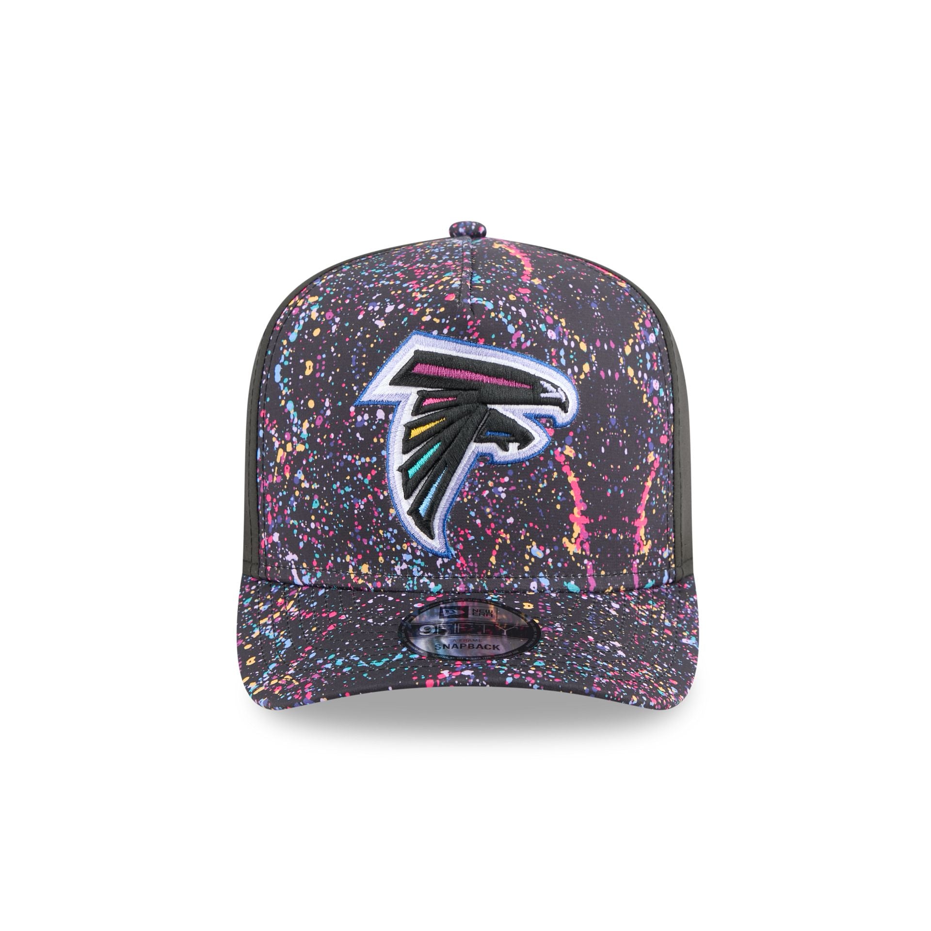 Alternative view of Atlanta Falcons 2025 Crucial Catch 9Fifty A-Frame Snapback Hat