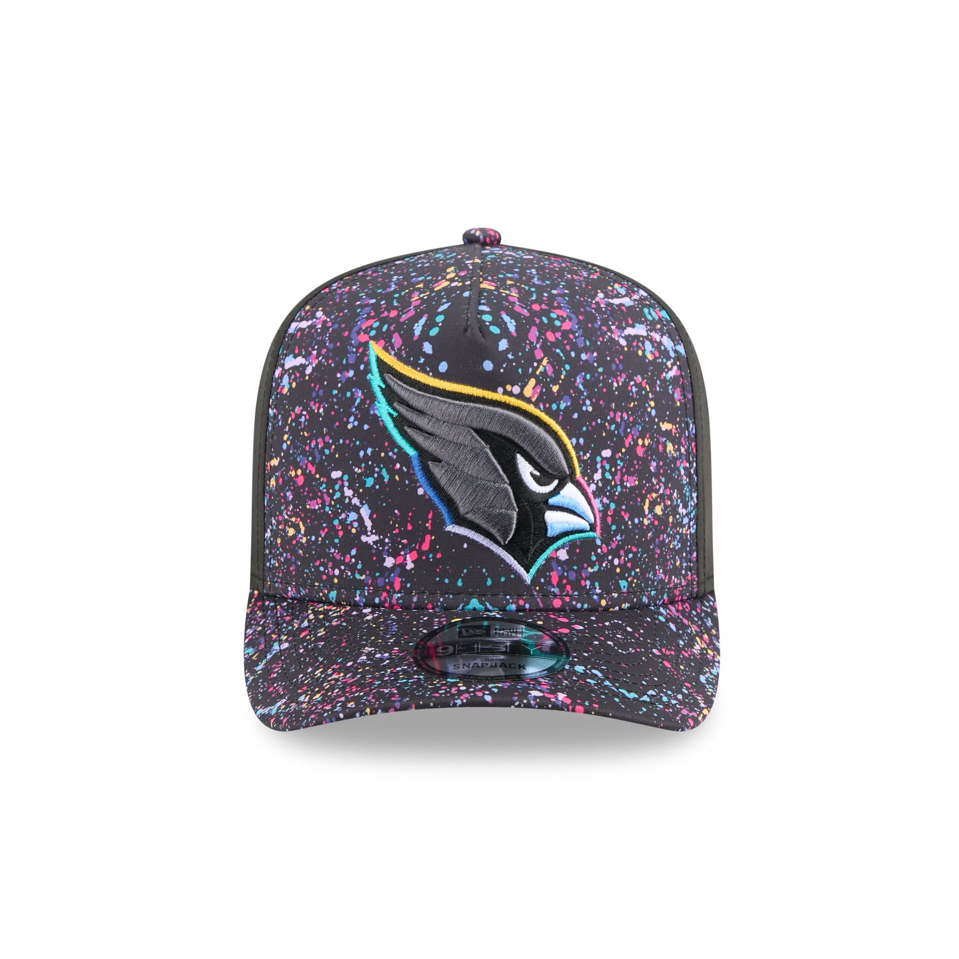 Alternative view of Arizona Cardinals 2025 Crucial Catch 9Fifty A-Frame Snapback Hat