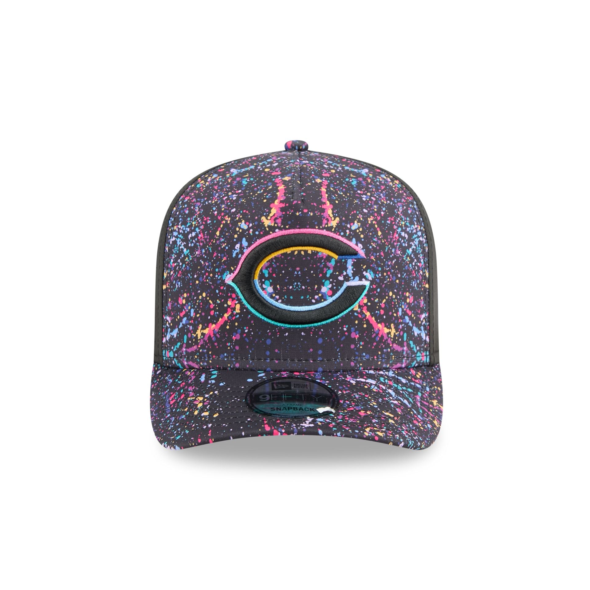 Alternative view of Chicago Bears 2025 Crucial Catch 9Fifty A-Frame Snapback Hat