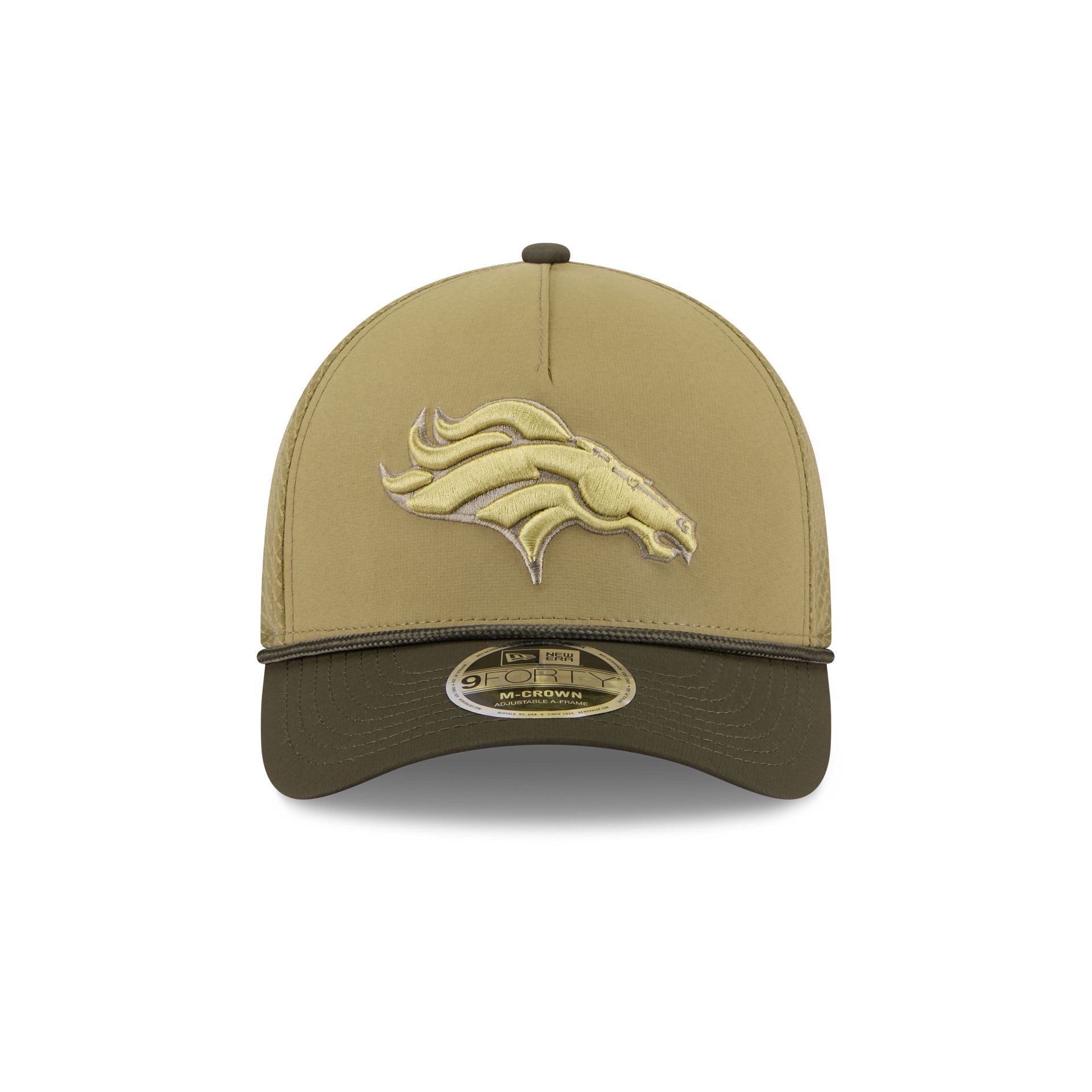 Alternative view of Denver Broncos 2025 Salute To Service 9Forty M-Crown A-Frame Trucker Hat