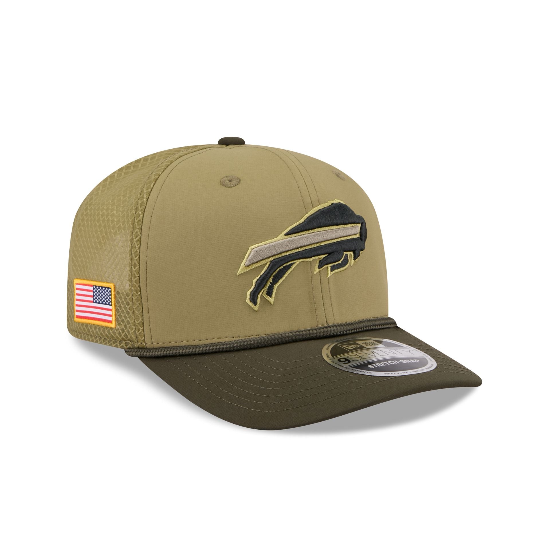 Buffalo Bills 2025 Salute To Service 9Seventy Trucker Hat