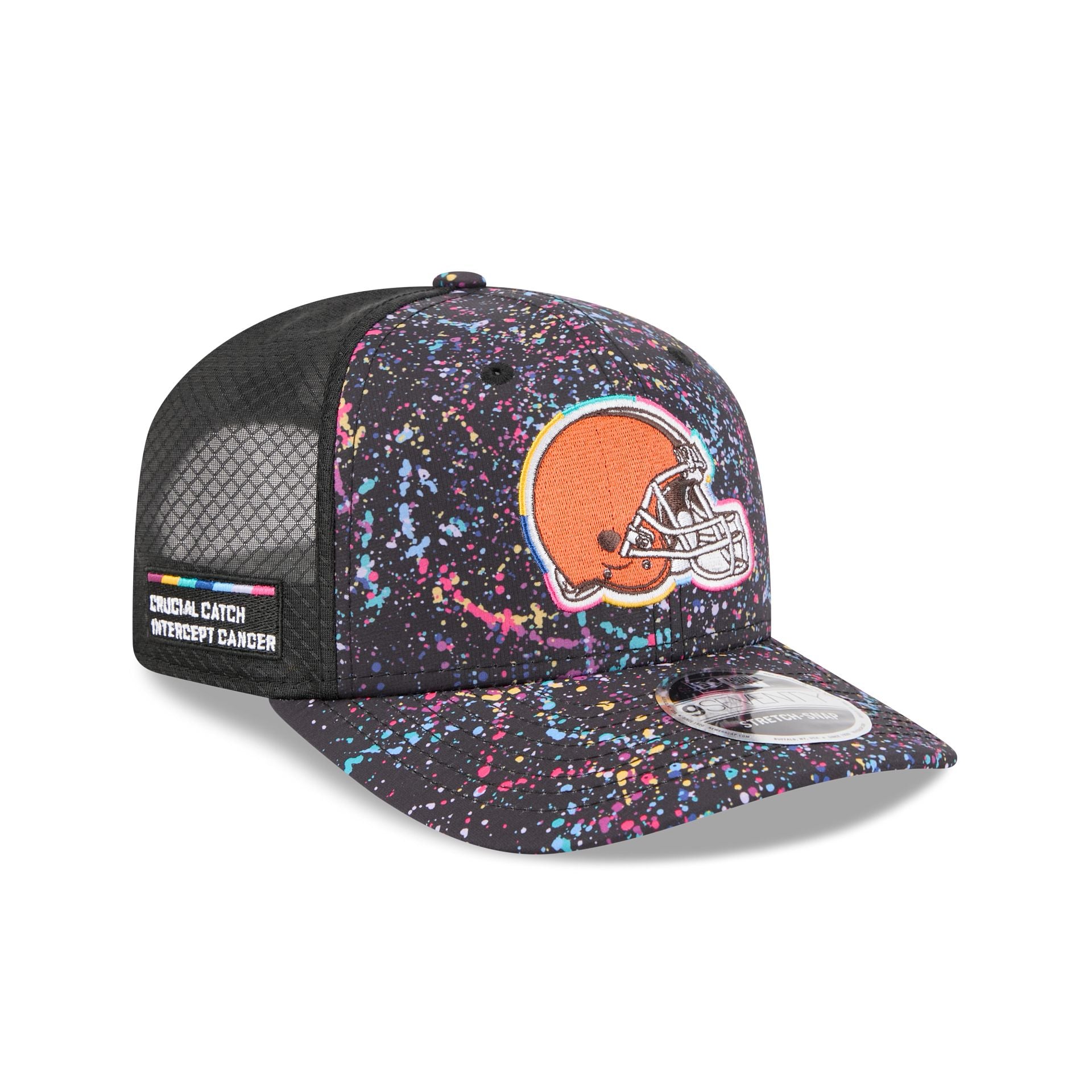 Cleveland Browns 2025 Crucial Catch 9Seventy Trucker Hat