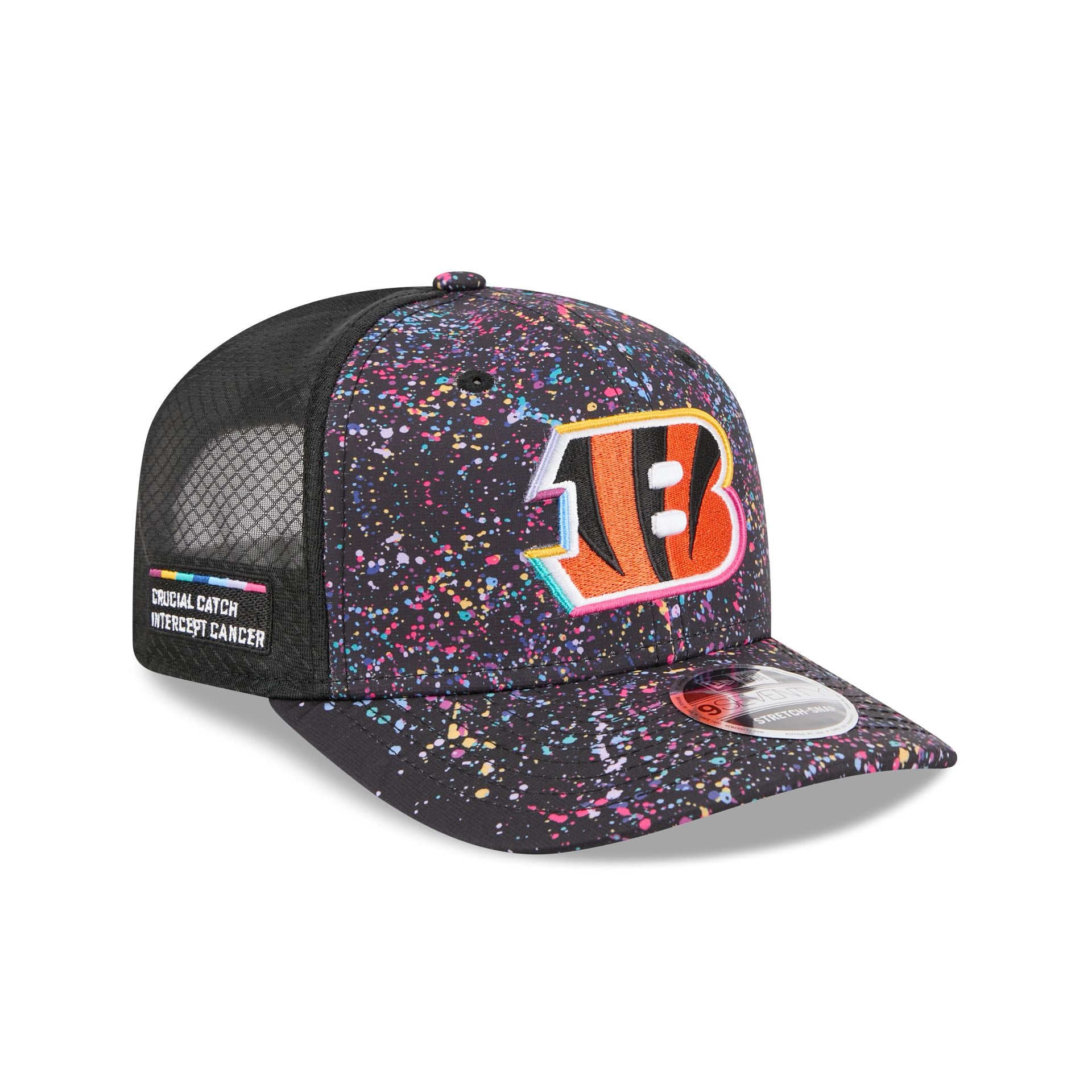 Cincinnati Bengals 2025 Crucial Catch 9Seventy Trucker Hat
