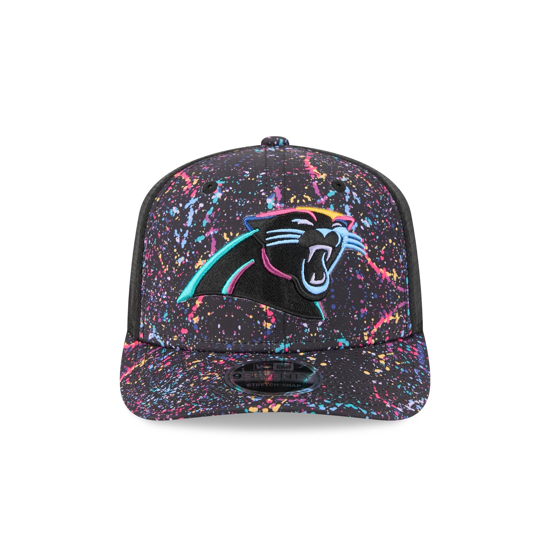 Alternative view of Carolina Panthers 2025 Crucial Catch 9Seventy Trucker Hat