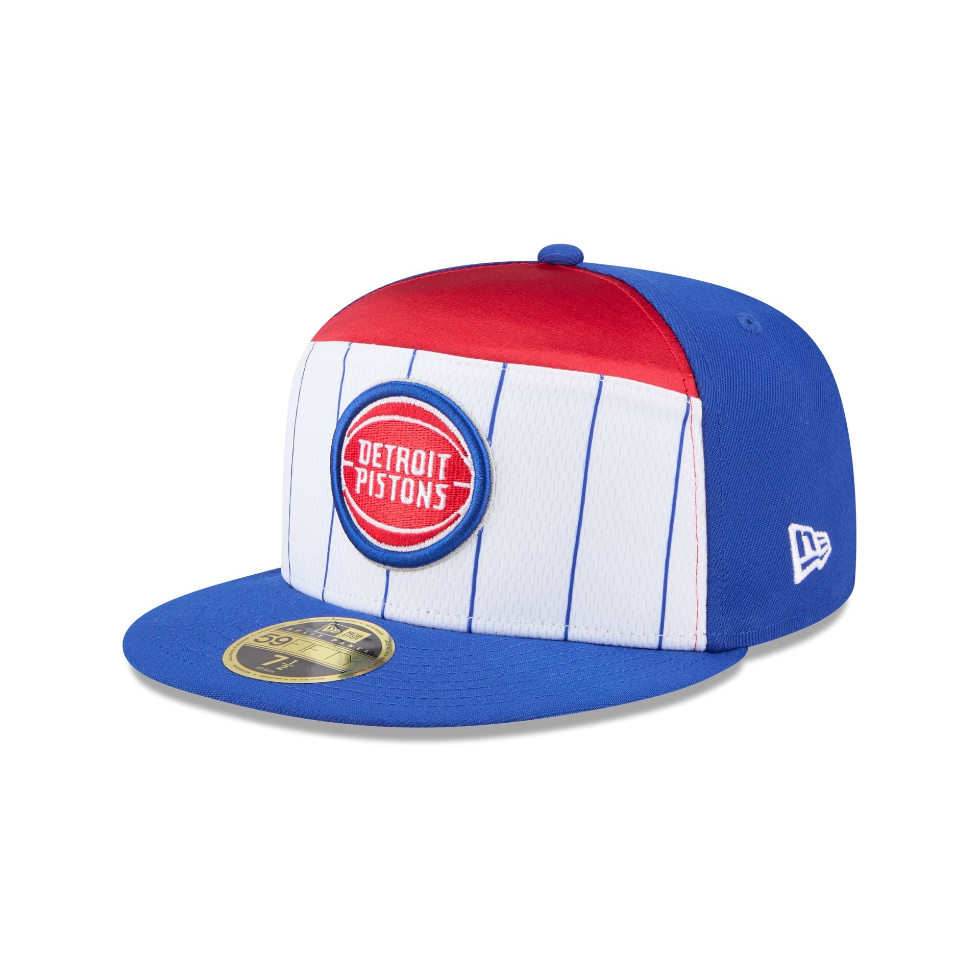 Detroit Pistons 2025 Tip-Off Split Panel 59Fifty Fitted Hat