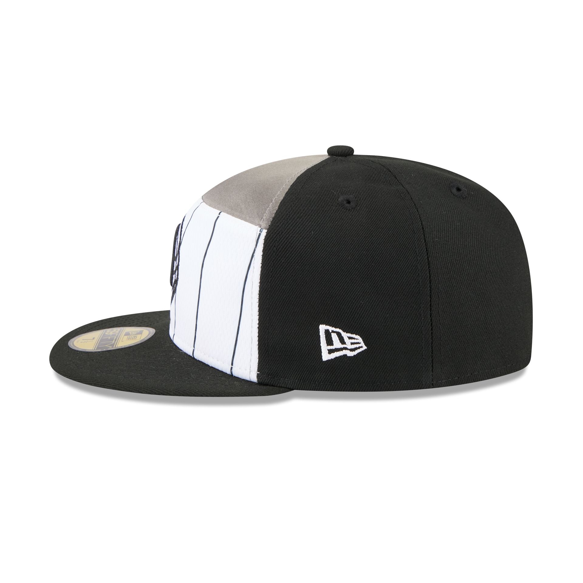 Brooklyn Nets 2025 Tip-Off Split Panel 59Fifty Fitted Hat - Image 4