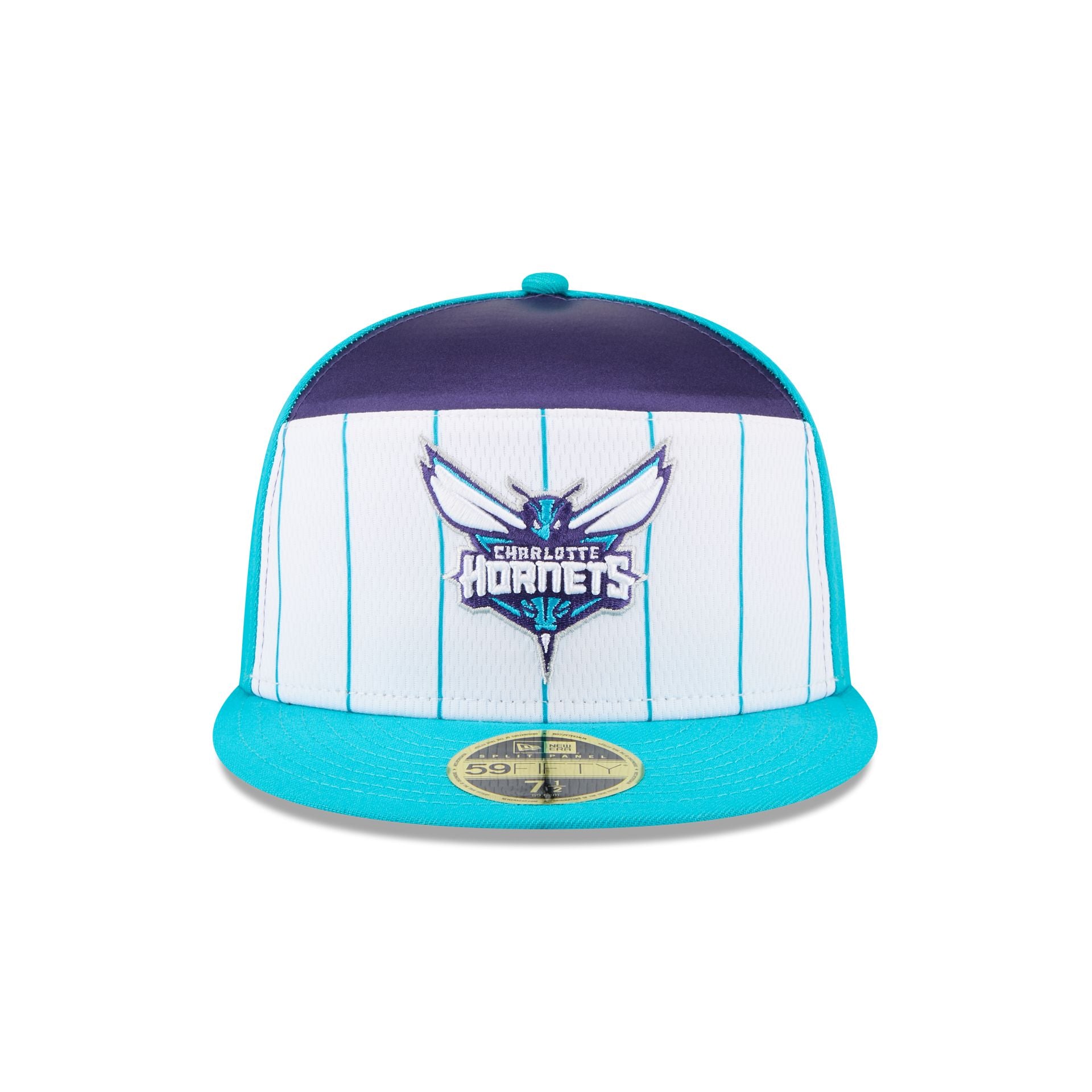 Alternative view of Charlotte Hornets 2025 Tip-Off Split Panel 59Fifty Fitted Hat