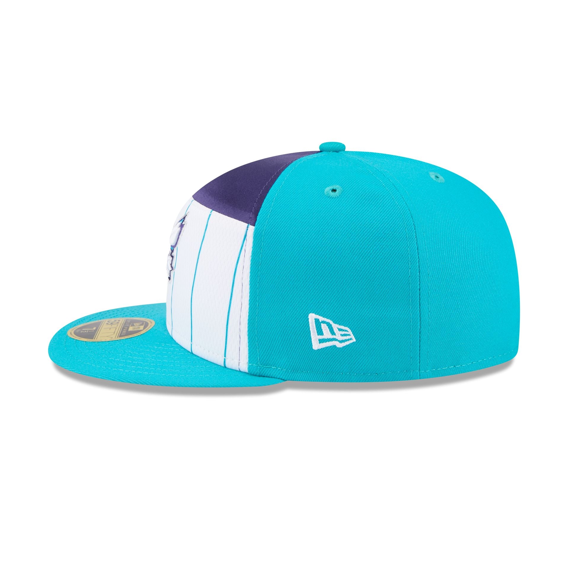 Charlotte Hornets 2025 Tip-Off Split Panel 59Fifty Fitted Hat - Image 4