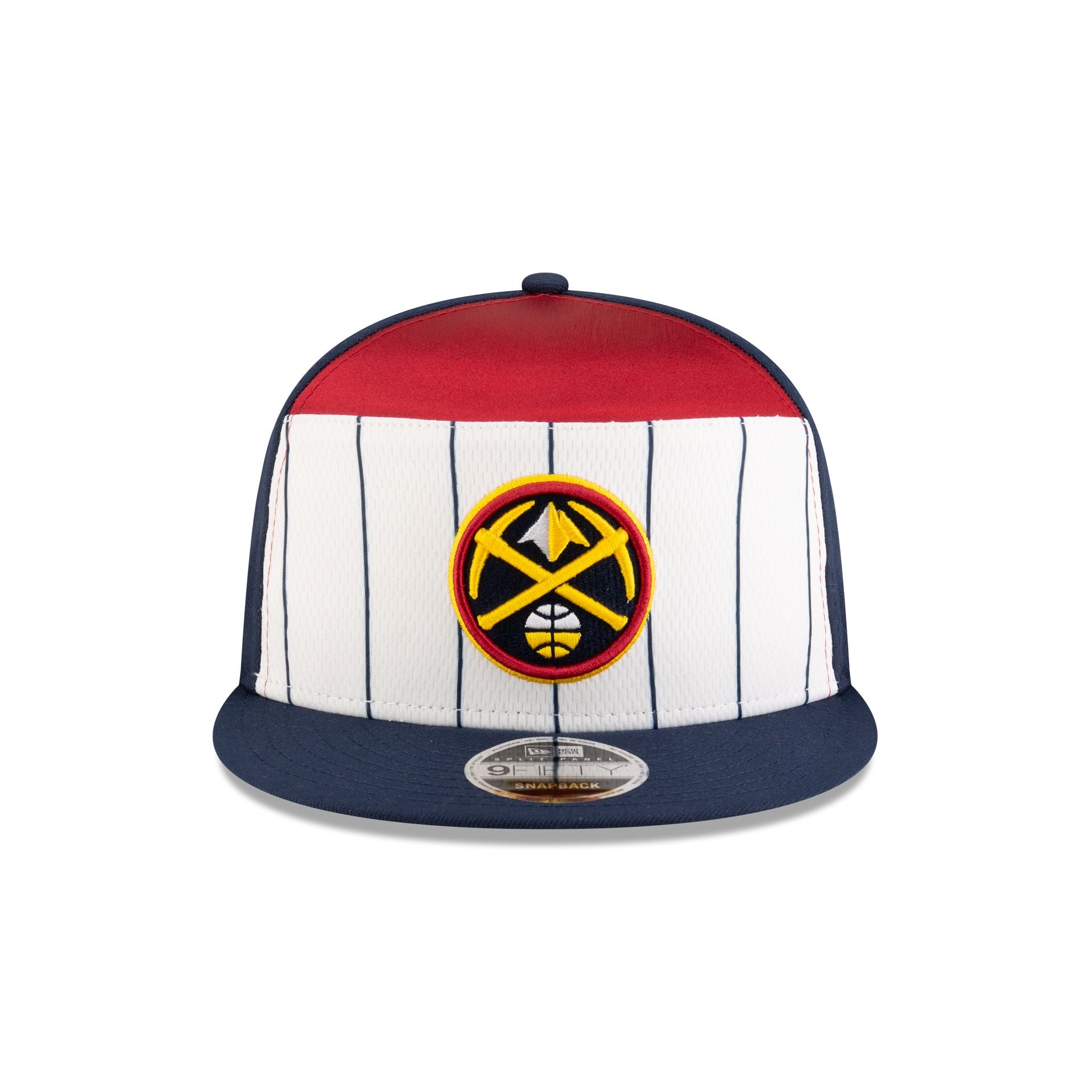 Alternative view of Denver Nuggets 2025 Tip-Off Split Panel 9Fifty Snapback Hat