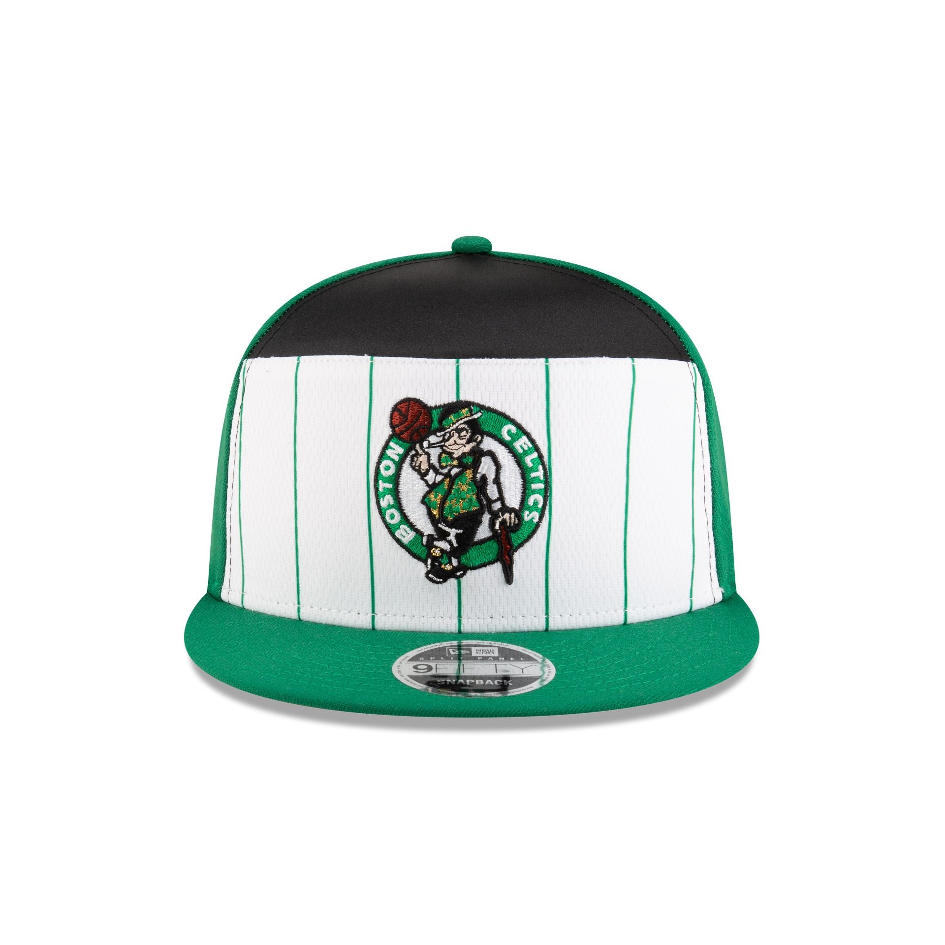 Alternative view of Boston Celtics 2025 Tip-Off Split Panel 9Fifty Snapback Hat