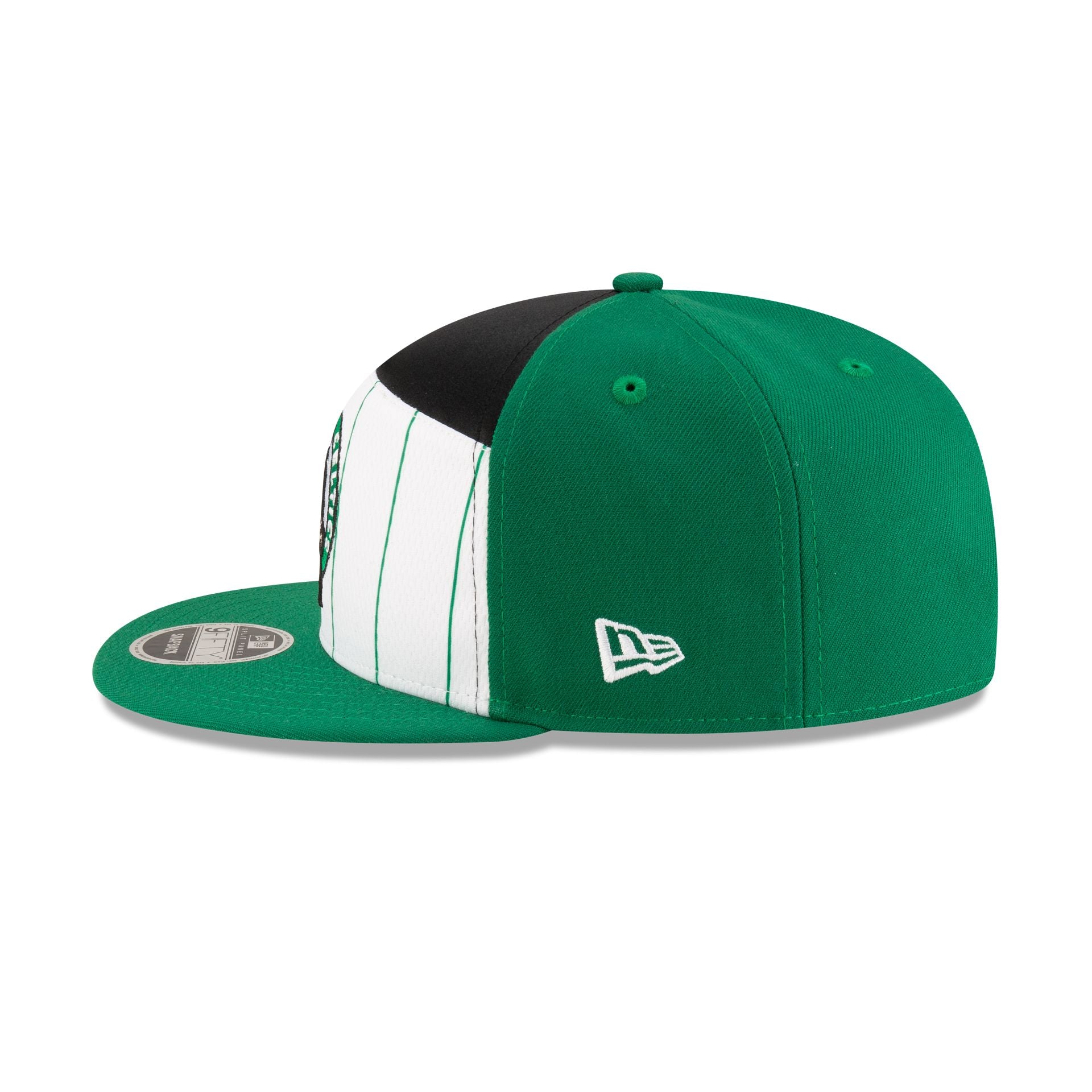Boston Celtics 2025 Tip-Off Split Panel 9Fifty Snapback Hat - Image 4