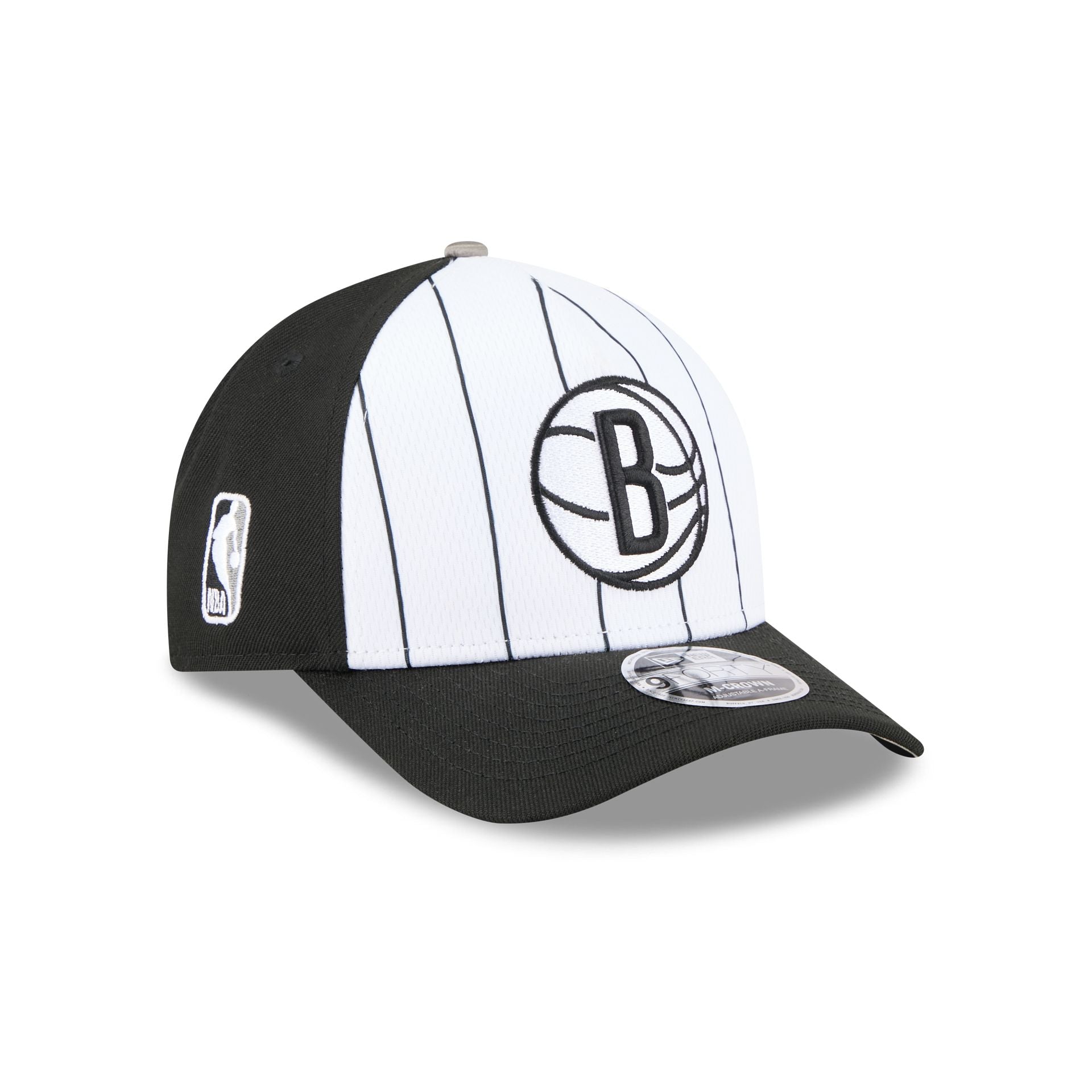 Brooklyn Nets 2025 Tip-Off 9Forty M-Crown A-Frame Snapback Hat - Image 3