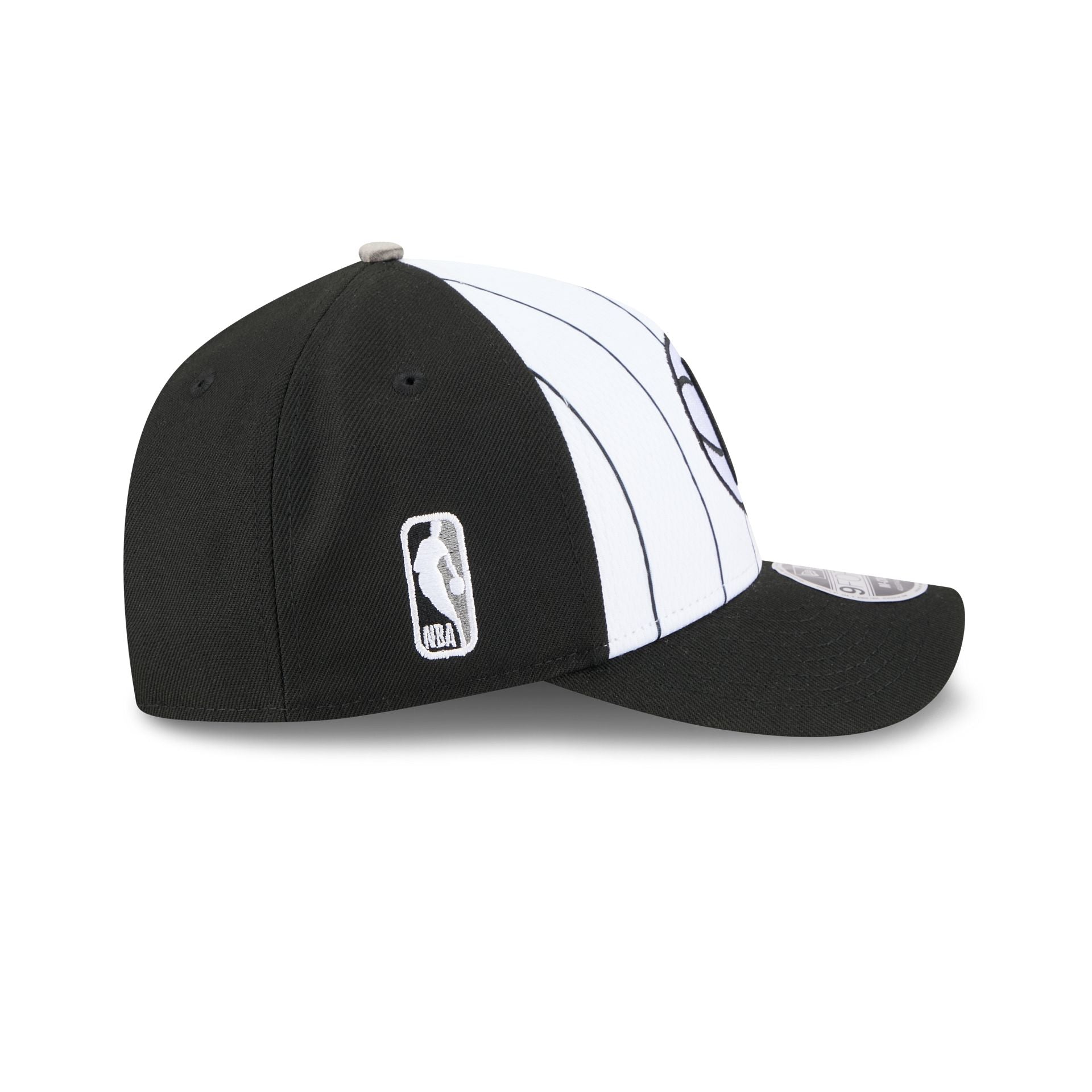 Brooklyn Nets 2025 Tip-Off 9Forty M-Crown A-Frame Snapback Hat - Image 5